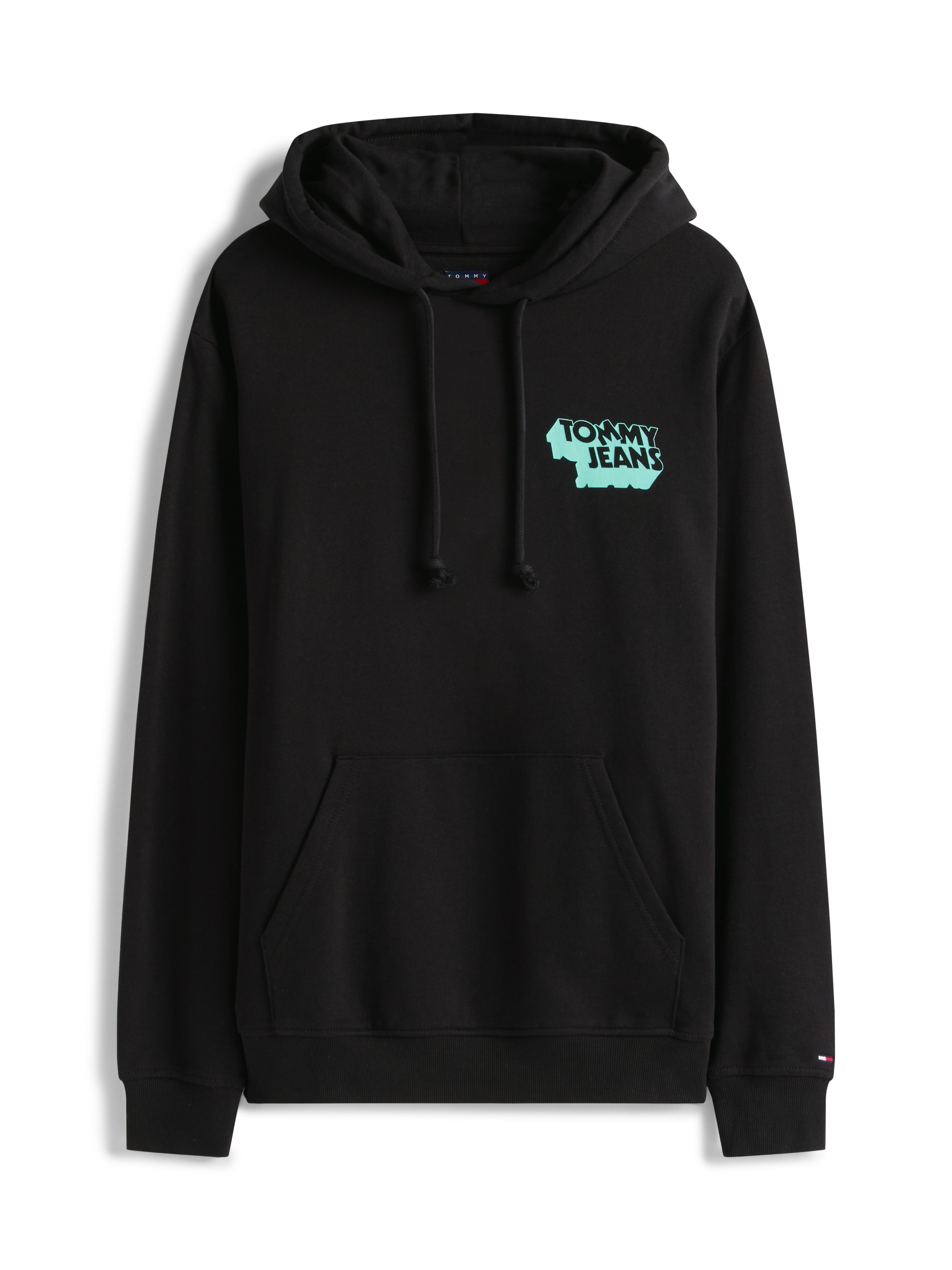 Tommy Jeans Kapuzensweatshirt »TJM STACK BACK LOGO HOODIE EXT«, Mit Rundhalsausschnitt
