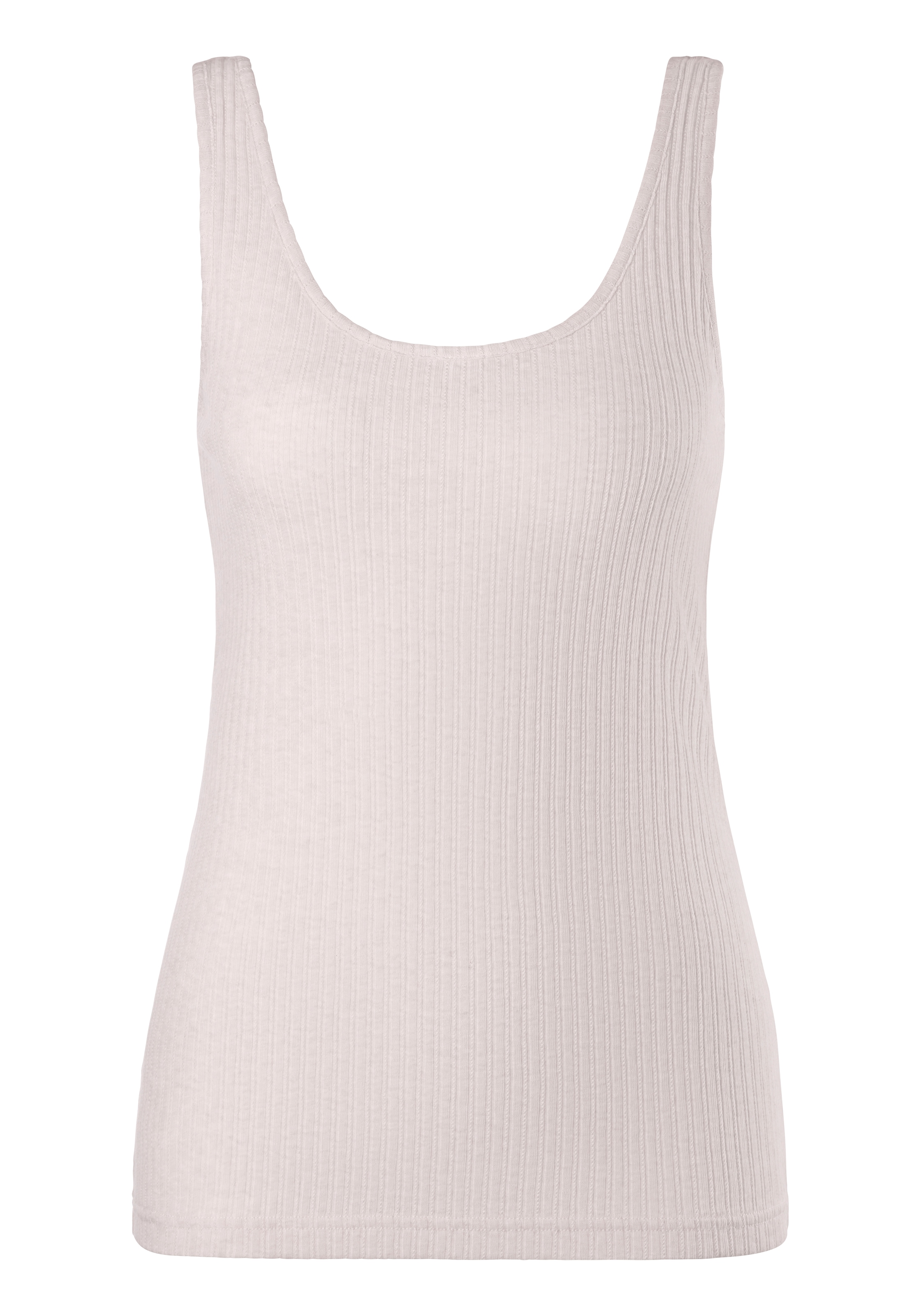 LASCANA Unterhemd, (Packung, 2 St., 2er-Pack), aus modischer Ripp-Qualität  online kaufen