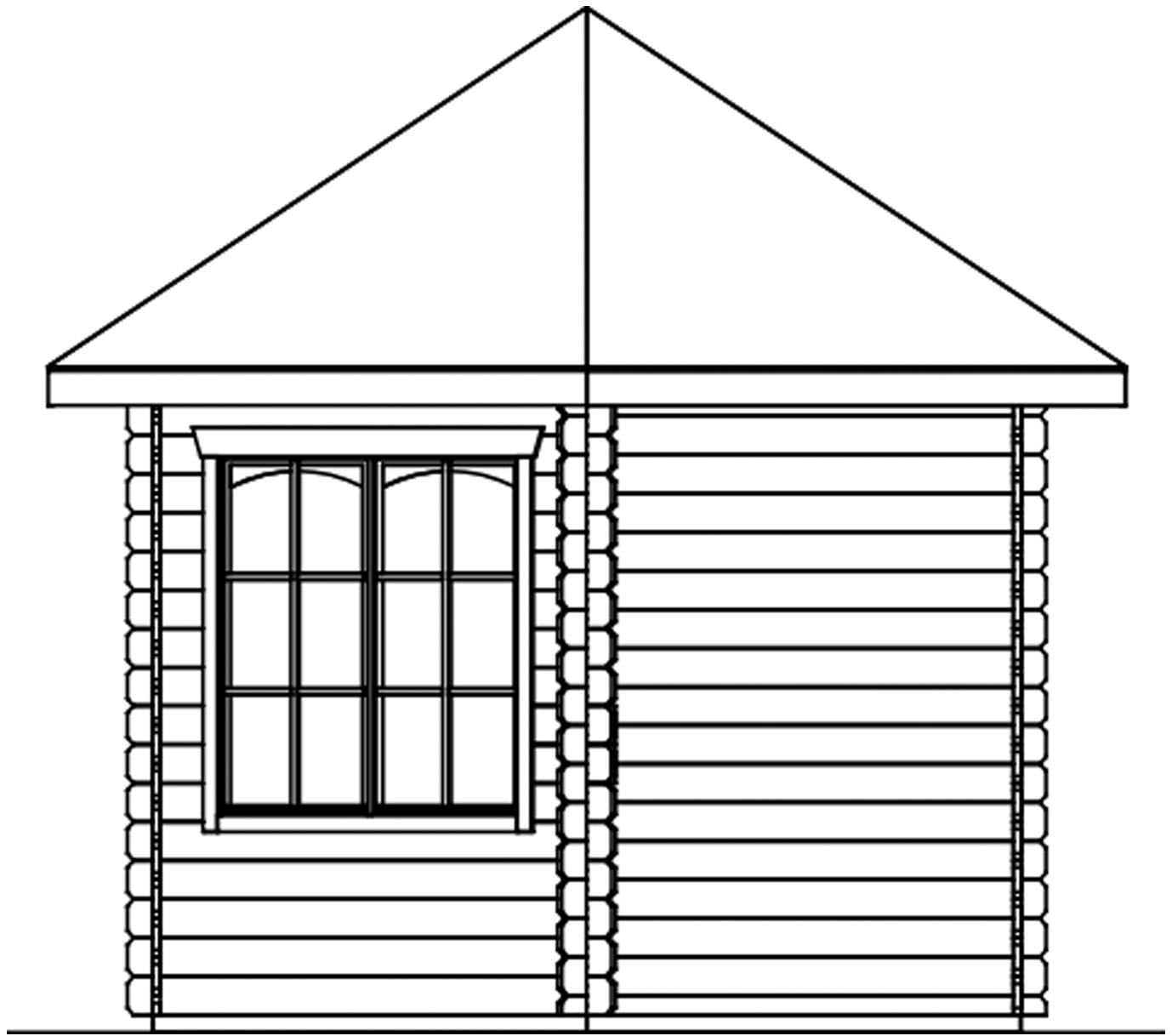 Skanholz Holzpavillon »Madeira«, 303 x 350 cm
