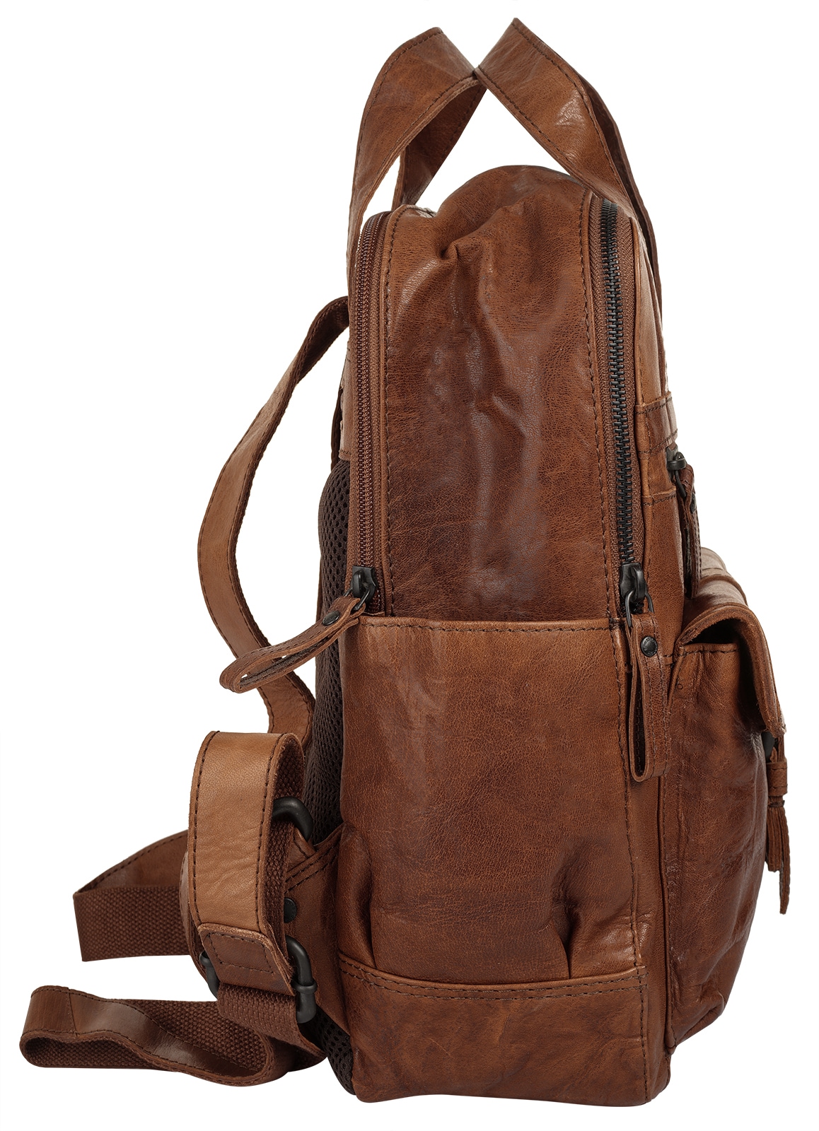 Spikes & Sparrow Cityrucksack echt Leder