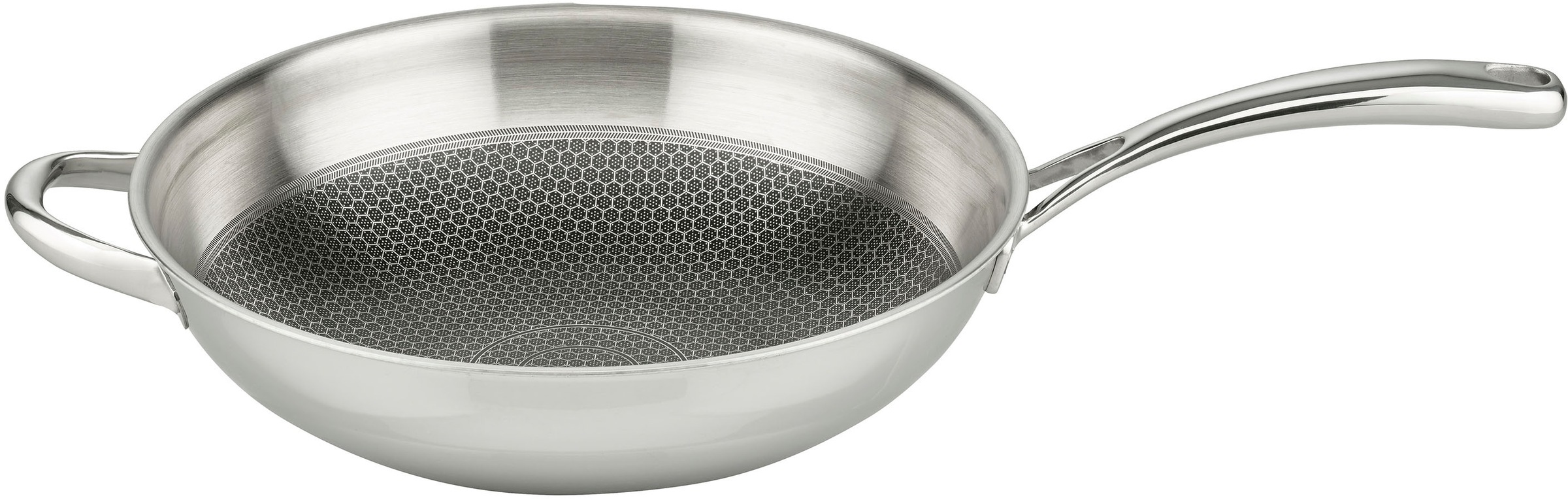 Elo Premium Wok »Relief Evolution Wokpfanne« Edelstahl 18/10 1 tlg. tlg. du günstig online kaufen