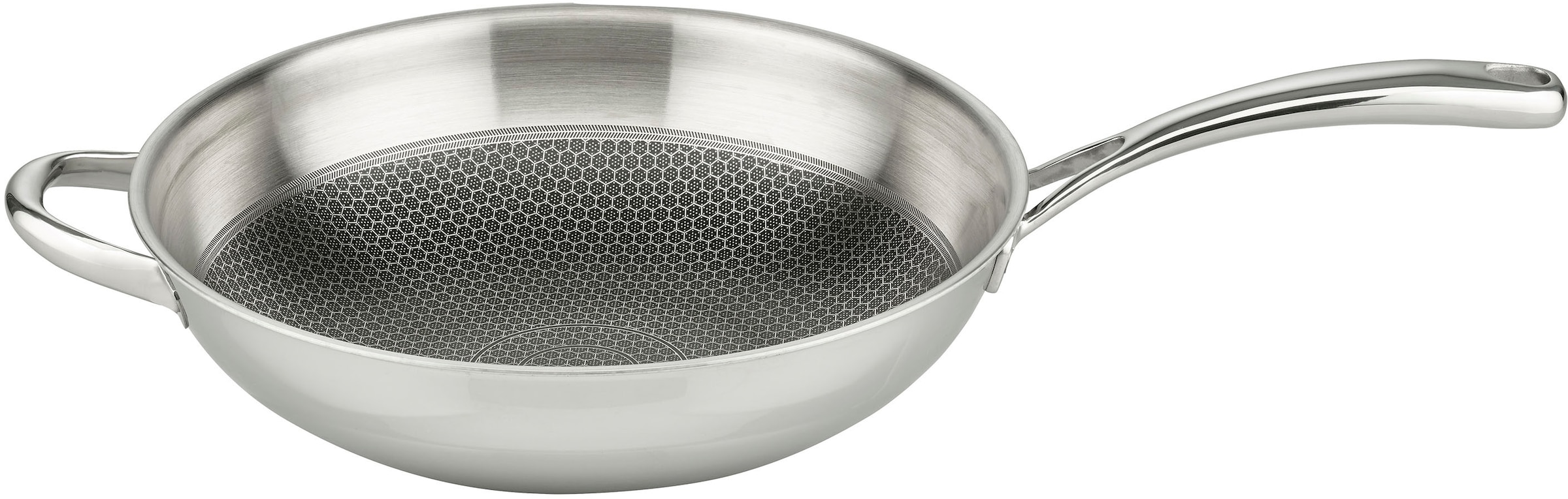 Elo Premium Wok »Relief Evolution Wokpfanne« Edelstahl 18/10 1 tlg. tlg. günstig online kaufen