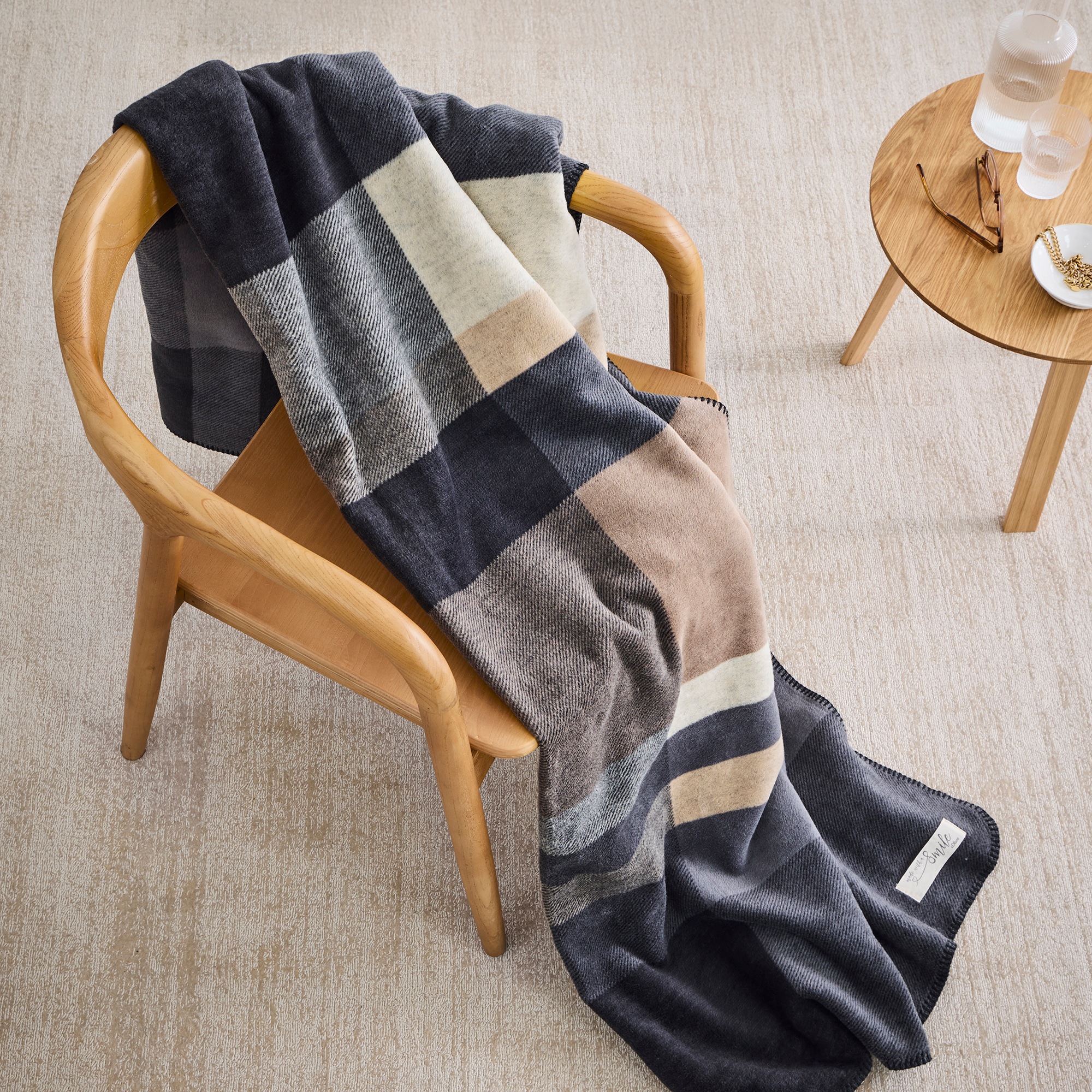 s.Oliver Wohndecke »Wohndecke s.Oliver«, mit elegantem Karo