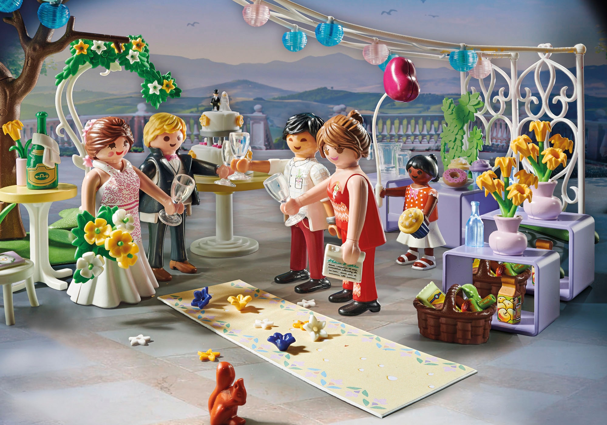 Playmobil® Konstruktions-Spielset »Hochzeitsfeier (71365), My City Life«, (163 St.)