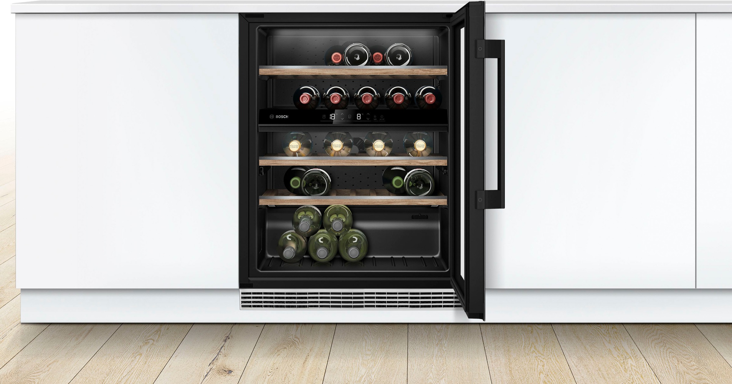 BOSCH Weinkühlschrank »KUW21AHG0«, für 44 St. Standardflaschen á 075l