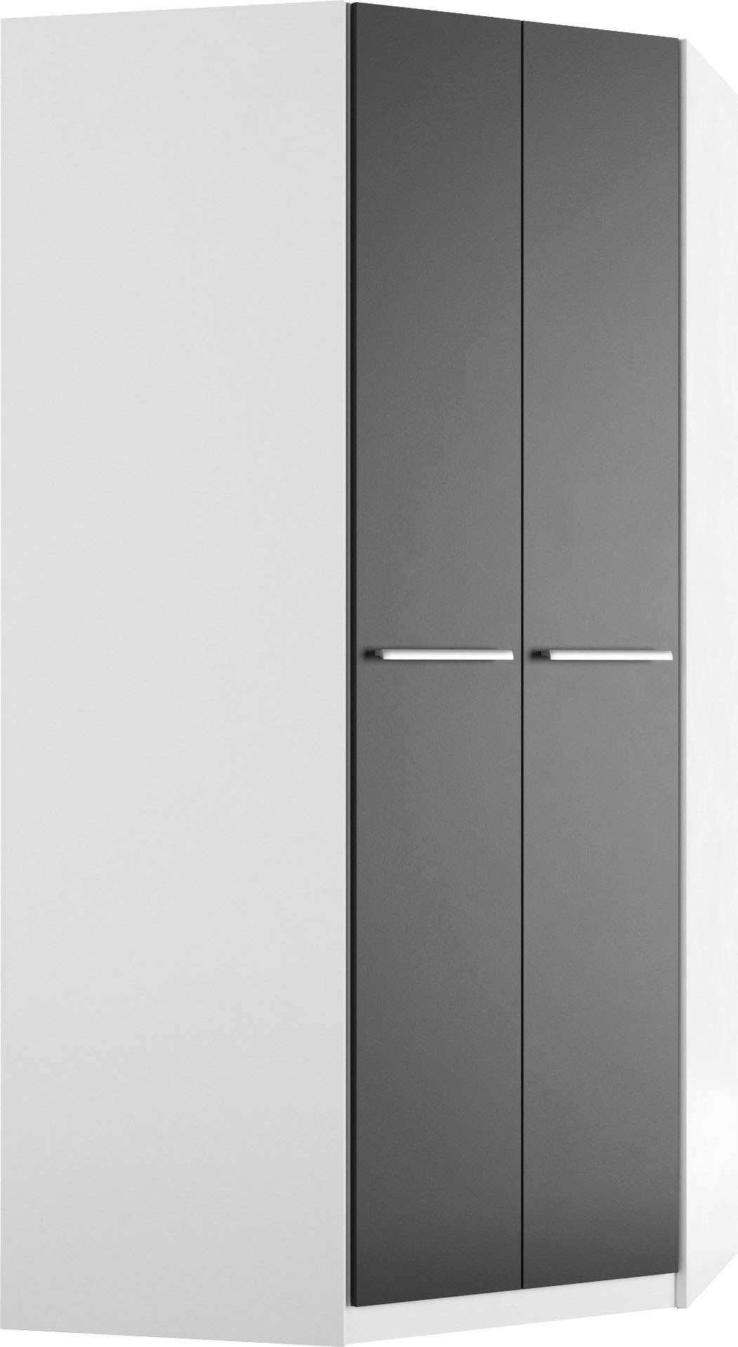priess Eckkleiderschrank "Barcelona Kleiderschrank Ecklösung Raumwunder" in günstig online kaufen