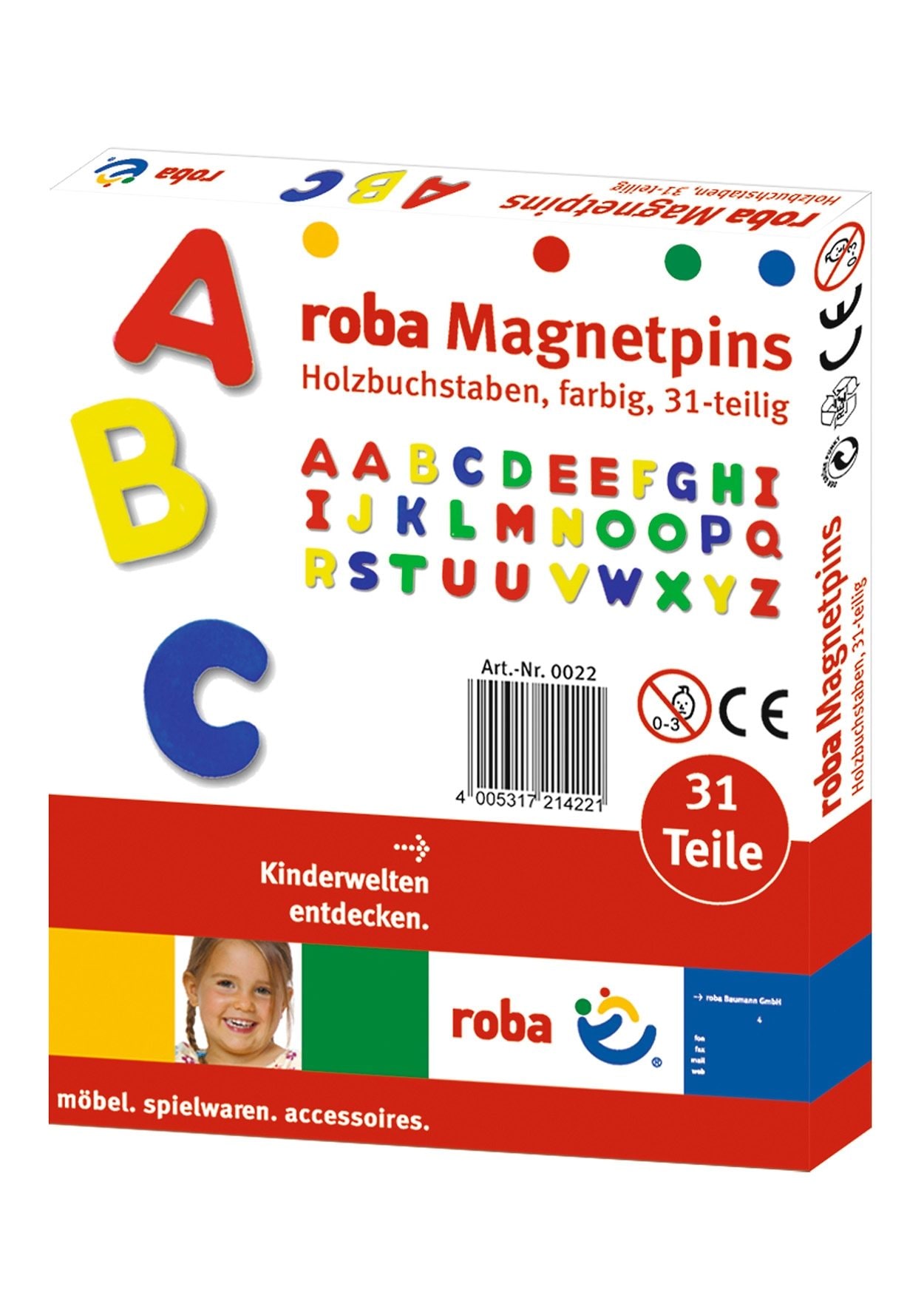 roba® Magnet »Magnetbuchstaben«