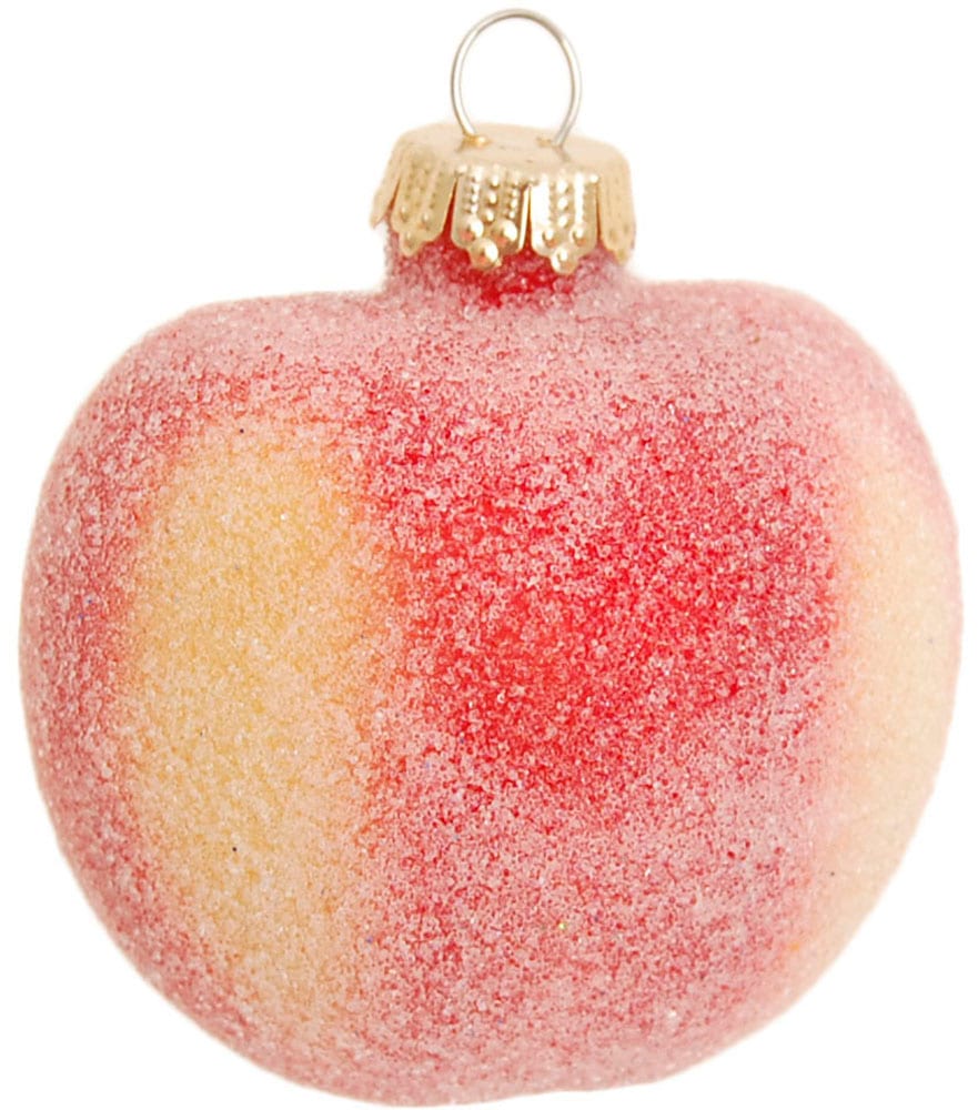 Krebs Glas Lauscha Christbaumschmuck »Glassortiment "Gezuckerte Früchte", 6 cm bis 8 cm«, (Set, 6 tlg.), Weihnachtsdeko, Weihnachtsbaumkugel, Christbaumkugeln aus Glas