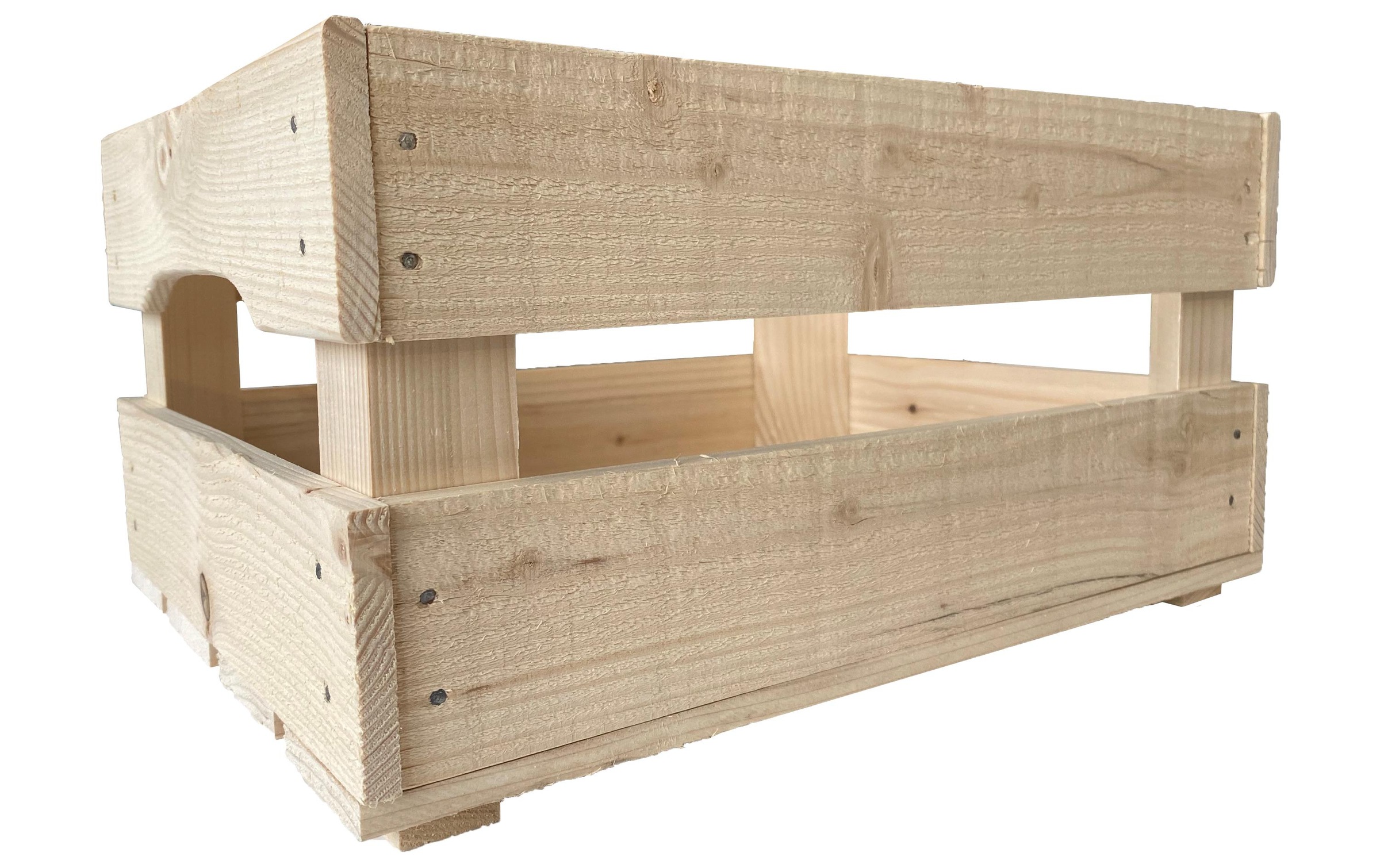 Holz Zollhaus Holzkiste »Obstharasse Fichte«