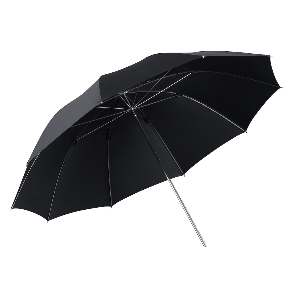 EuroSCHIRM® Stockregenschirm »Brilliant Luxus, schwarz«