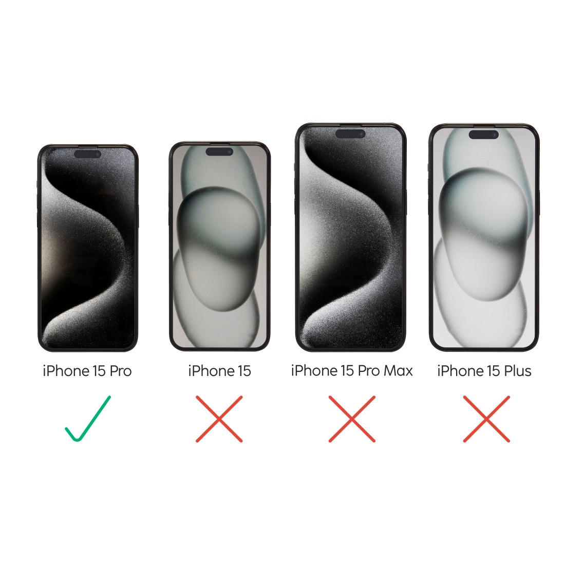 Hama Displayschutzglas »Displayschutzglas für iPhone 15 Pro (Panzerglas, D3O, Montagehilfe)«, für iPhone 15 Pro