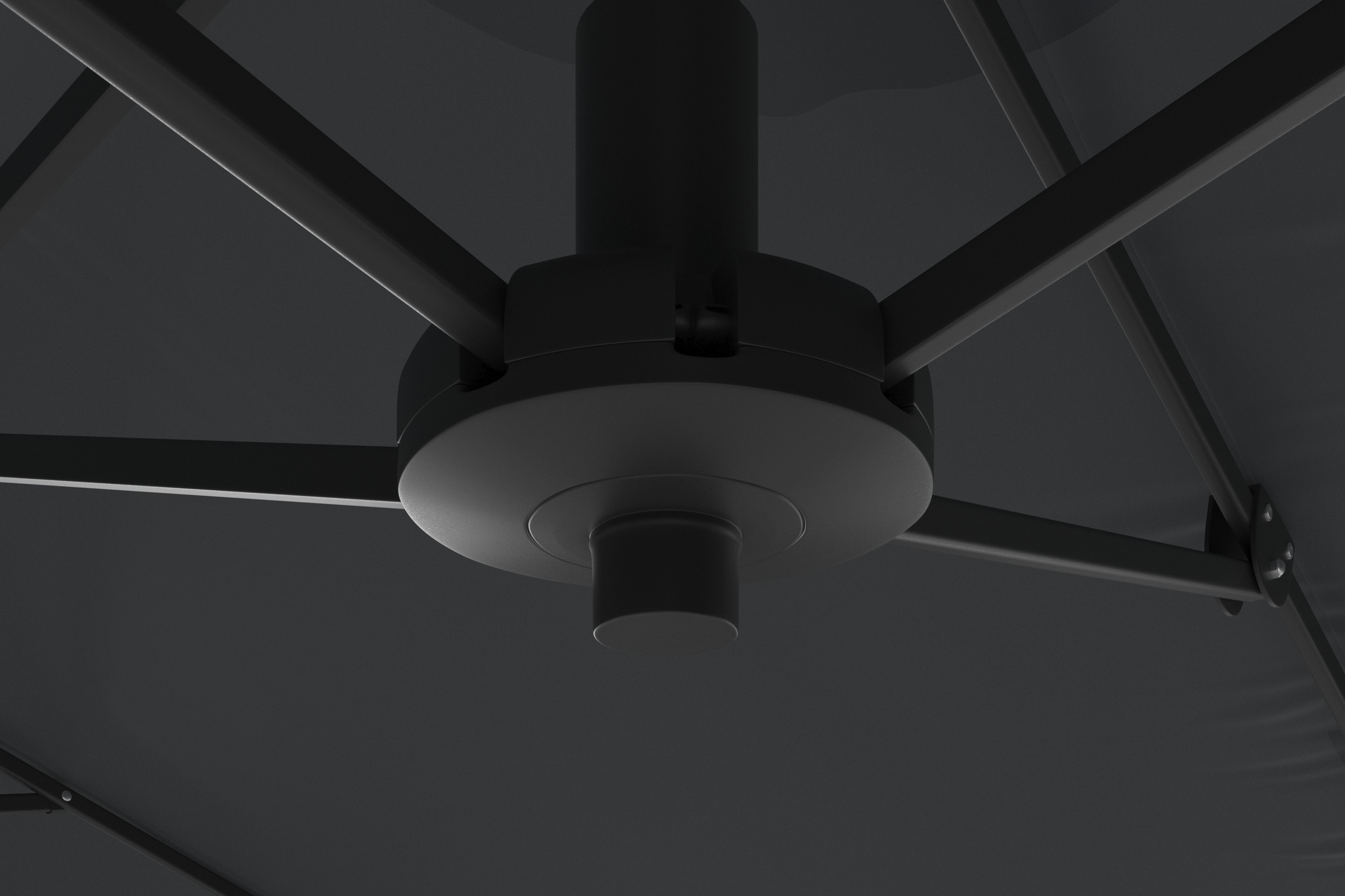 KONIFERA Ampelschirm »»Elba« Twin in anthrazit oder creme erhältlich« BxLxH: 455x263x237 cm, um 360° drehbar