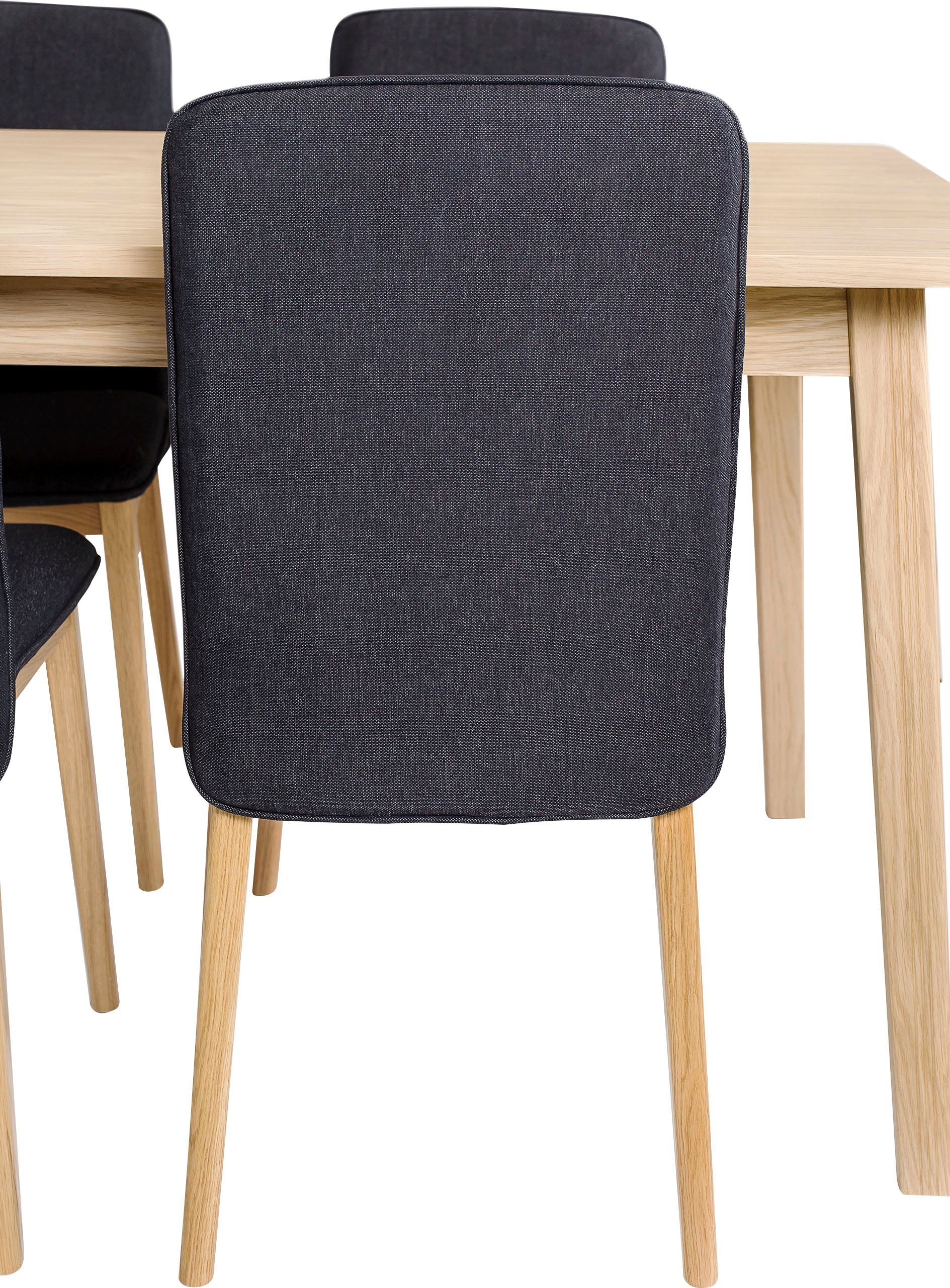 4. Bild von Woodman Esstisch »Woodman Skagen«, Holzfurnier aus Eiche, skandinavischen Flair