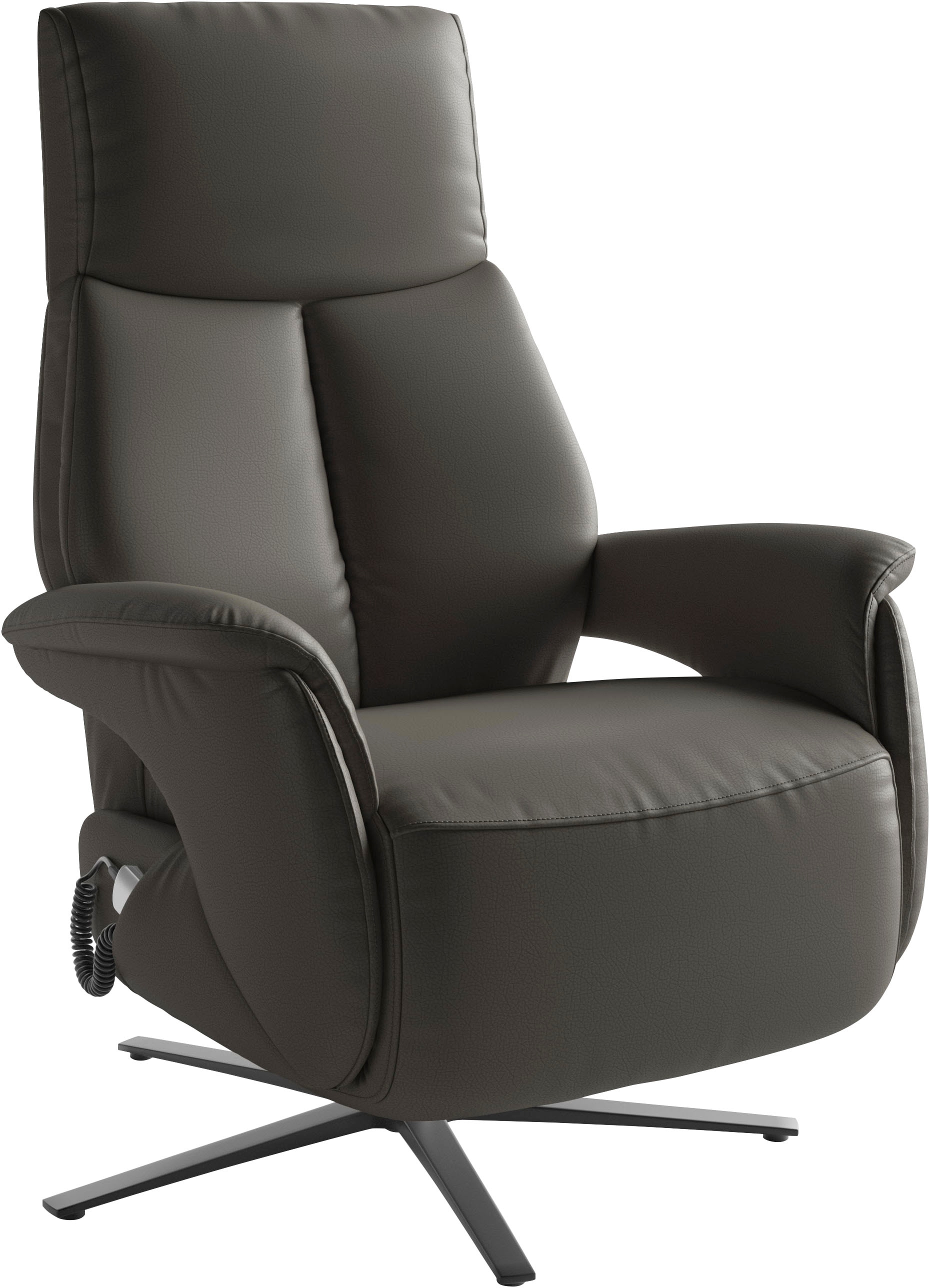 sit&more TV-Sessel »Lazy mit Kopfteilverstellung & Drehfunktion, weitere Funktionen« Ergonomie L: elektr. Fußstütze, Rückenlehne & Aufstehhilfe, Herz-Waage