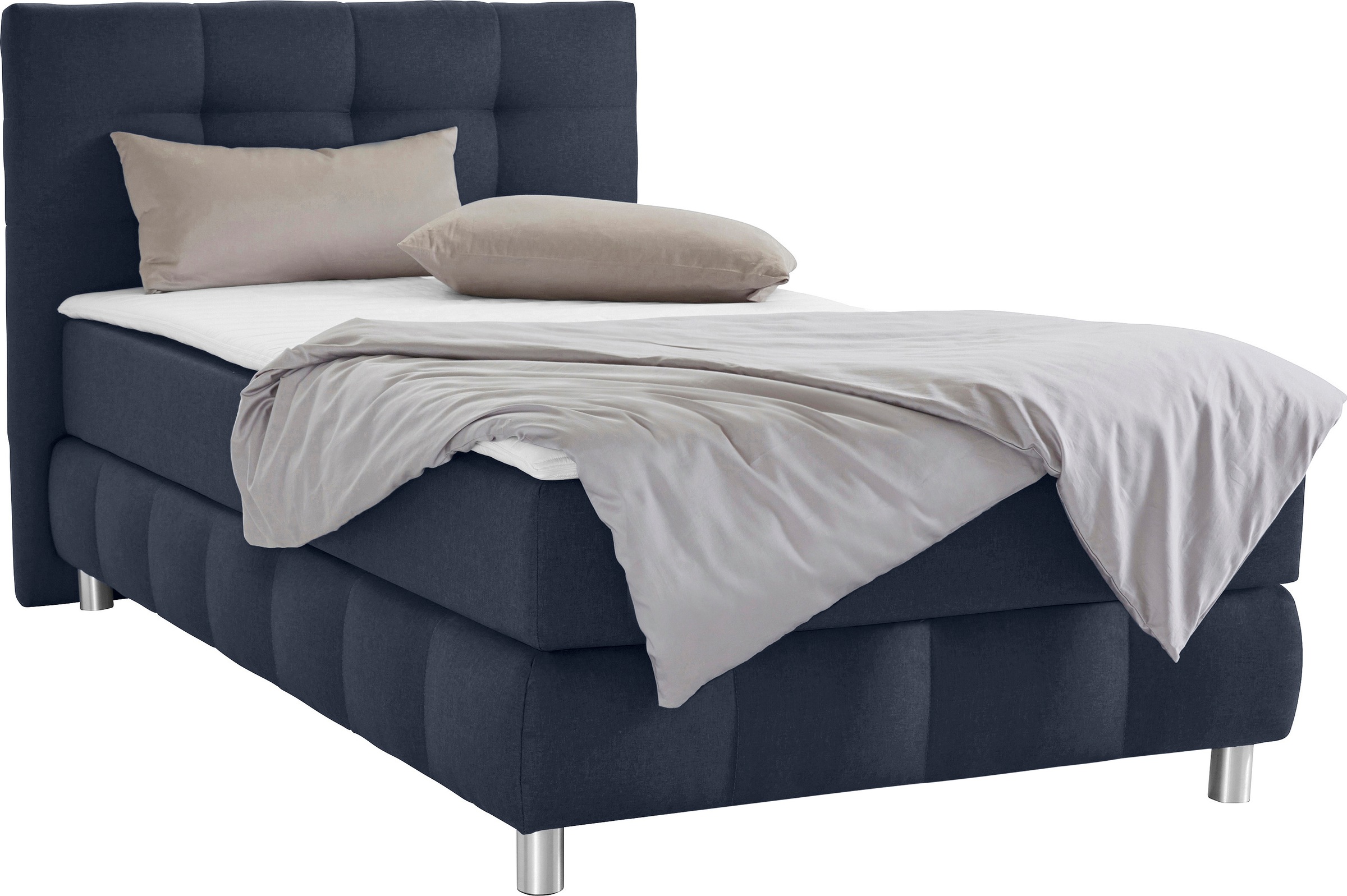 andas Boxspringbett "Salo" incl. Topper, 6 Breiten, 2 Härtegrade, TFK auch günstig online kaufen