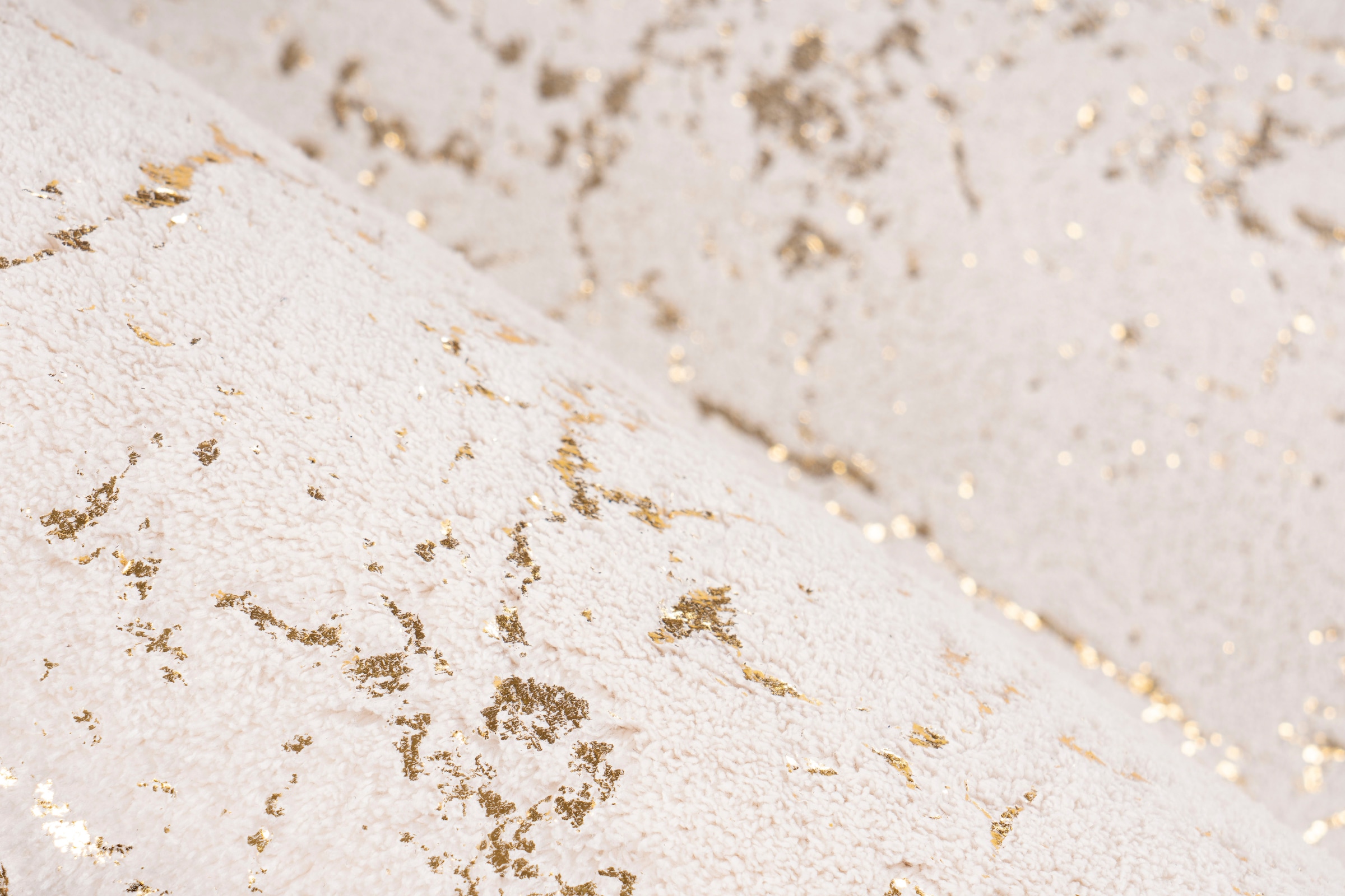 me gusta Teppich »Bijou 225« rechteckig 20 mm Höhe Glanz Effekt, Wohnzimmer