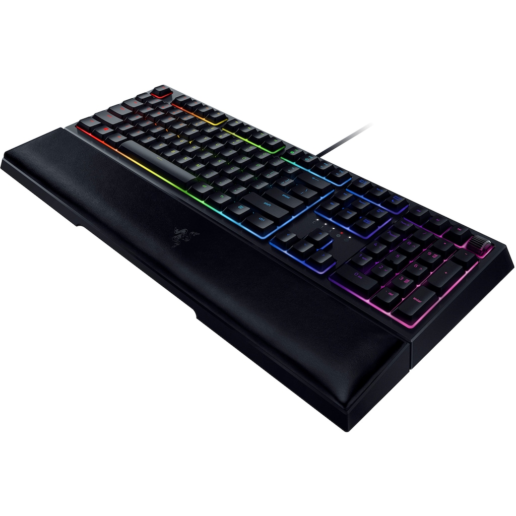 RAZER Gaming-Tastatur »Ornata V2«, (Multimedia-Tasten-Handgelenkauflage-Profil-Speicher)