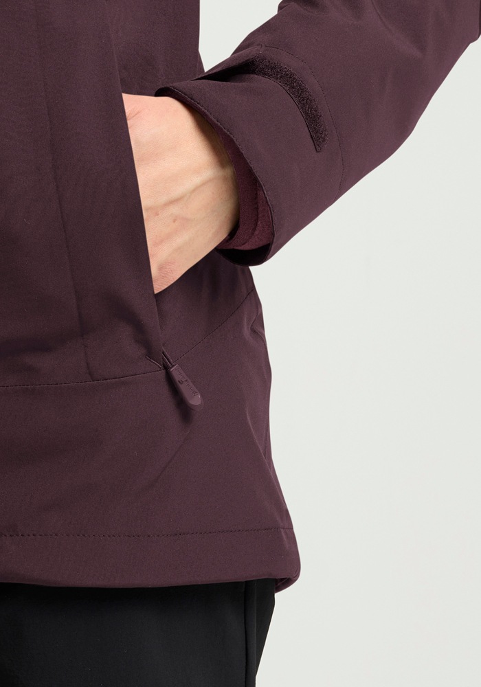 Jack Wolfskin 3-in-1-Funktionsjacke »MOONRISE 3IN1 JKT W«, mit Kapuze