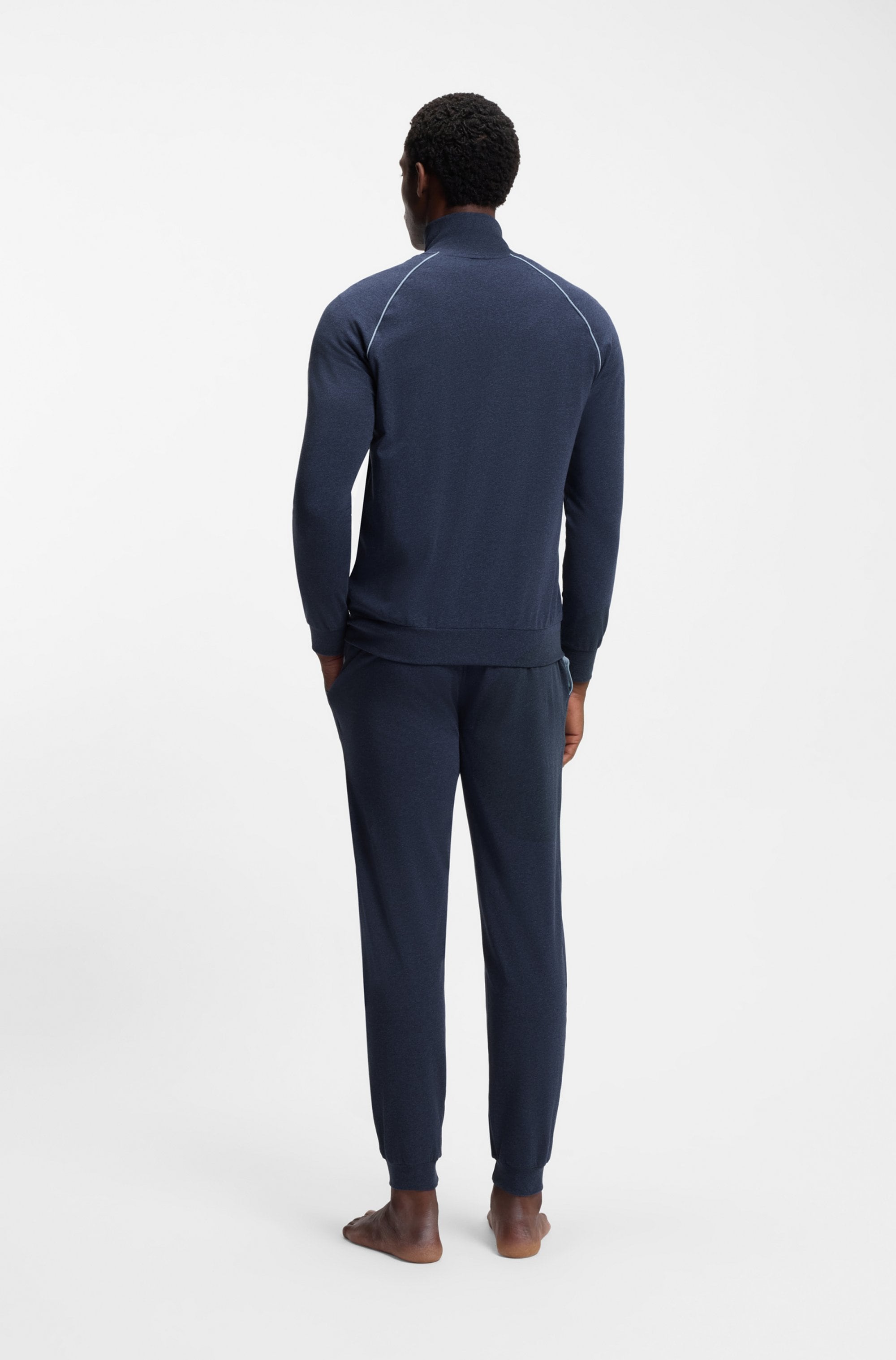 BOSS Sweatjacke »Mix&Match Jacket Z« mit Kängurutasche