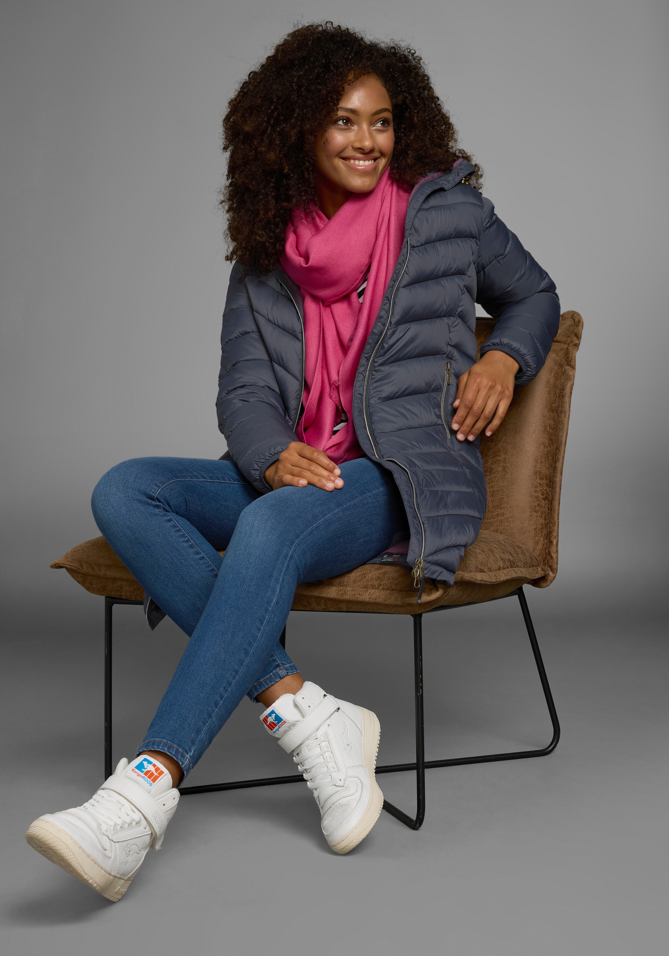 Polarino Steppmantel besonders leicht mit großem Wärmerückhaltevermögen, Übergangsjacke