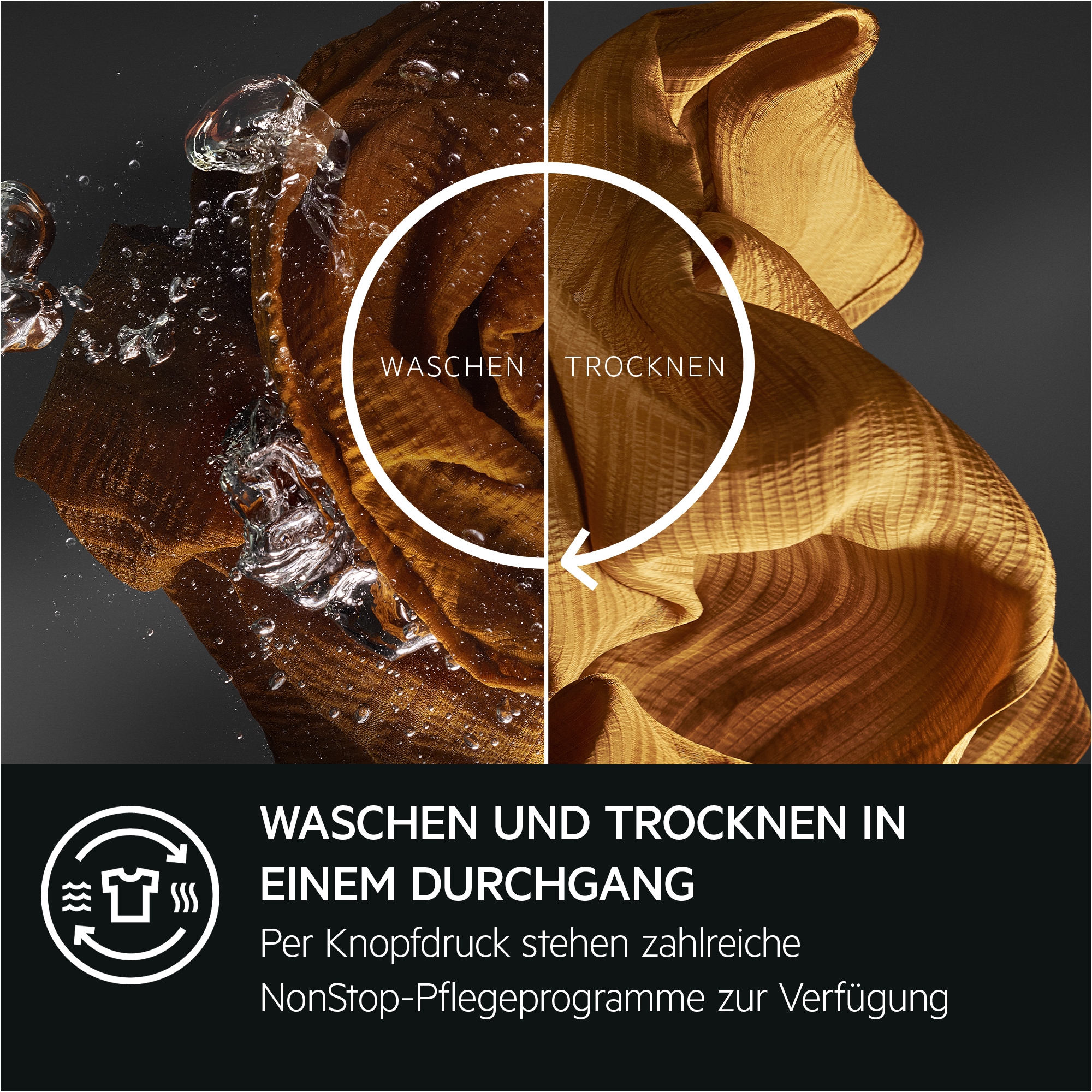 AEG Waschtrockner »LWK6A50680«, Serie 6000