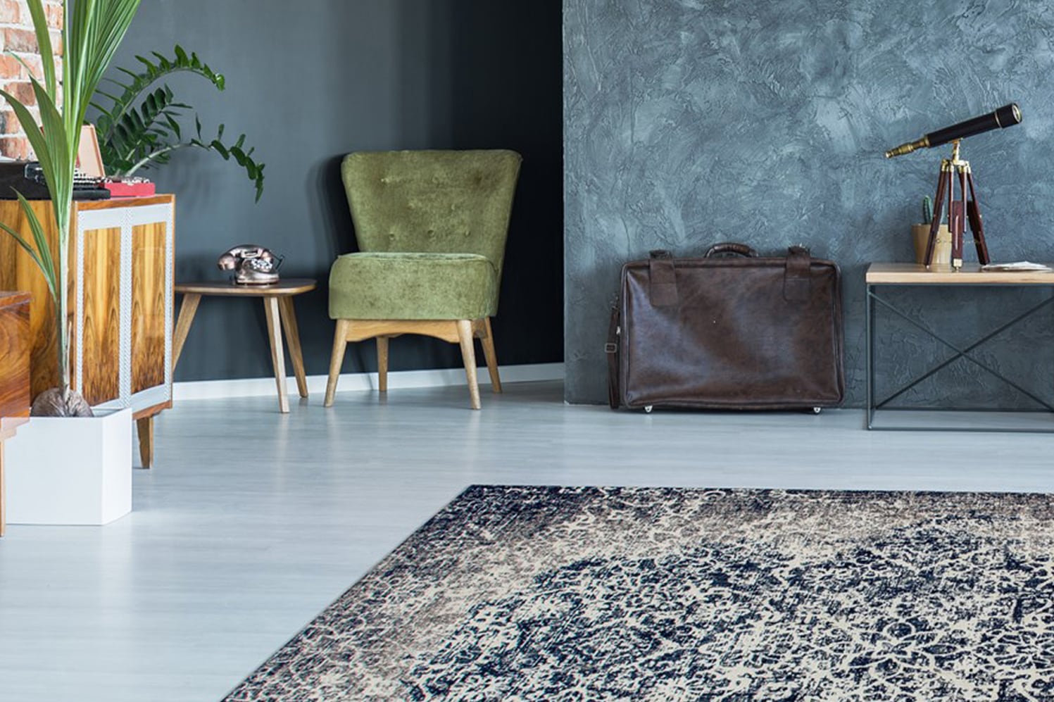 Kayoom Teppich »River 140«, rechteckig, 10 mm Höhe, Jacquard, Retro- und Vi günstig online kaufen
