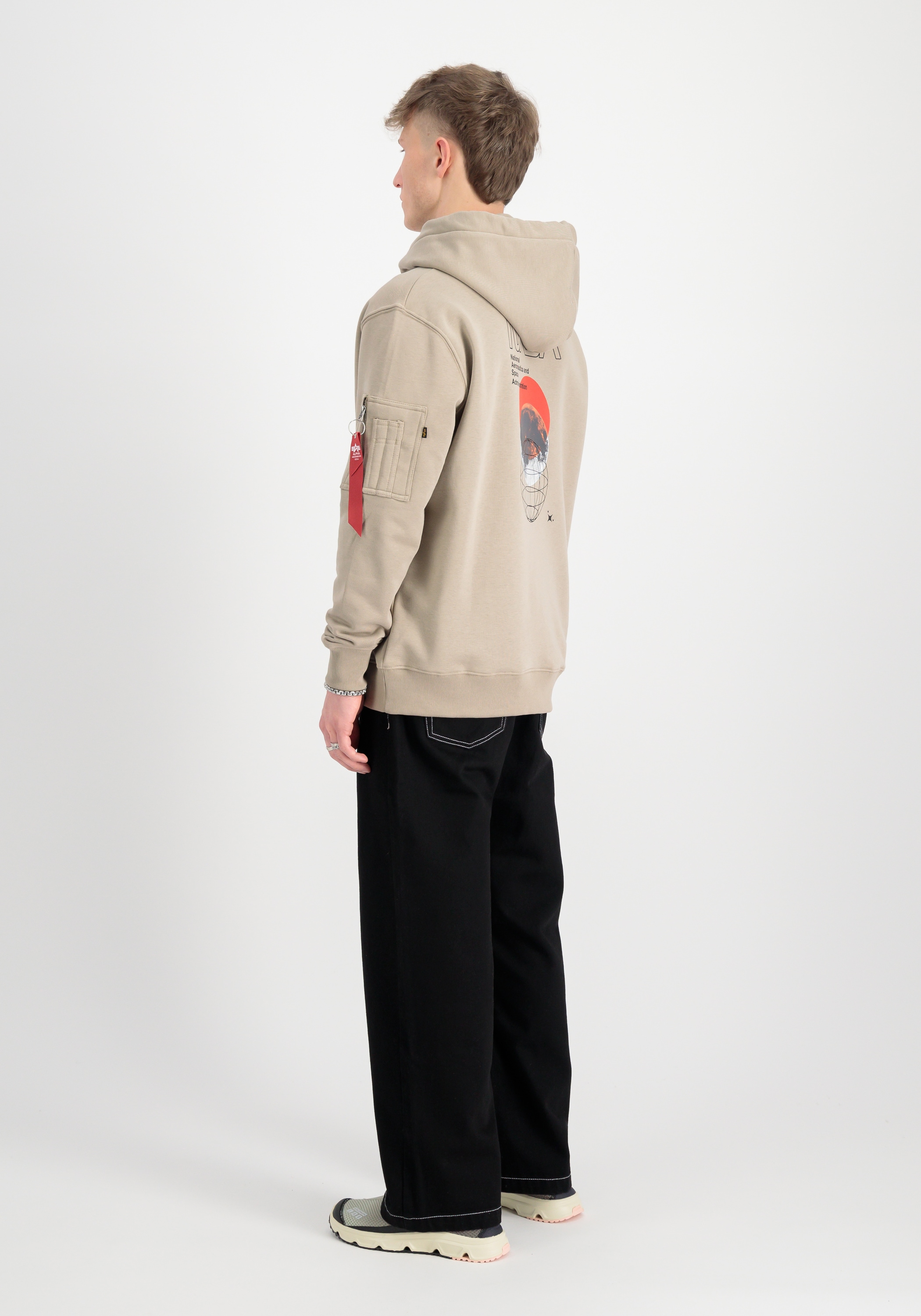 Alpha Industries Hoodie »Alpha Industries Men - Hoodies NASA Orbit Hoodie«