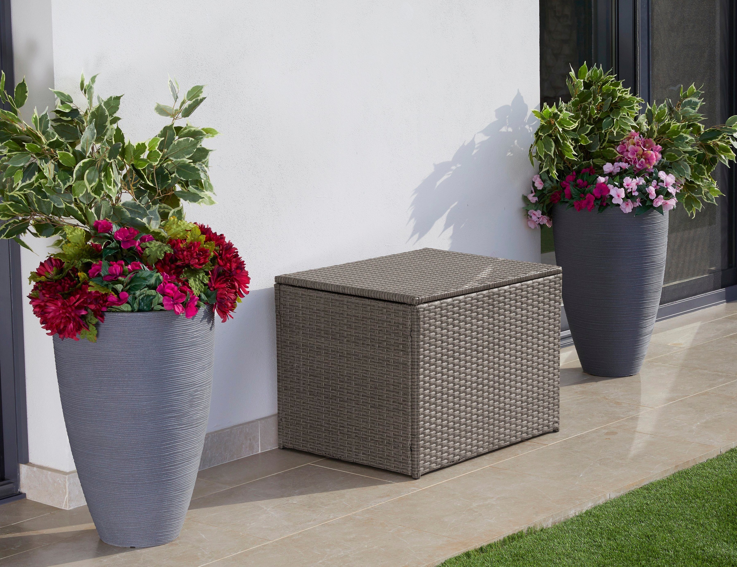 KONIFERA Auflagenbox »Mailand klein«, Polyrattan
