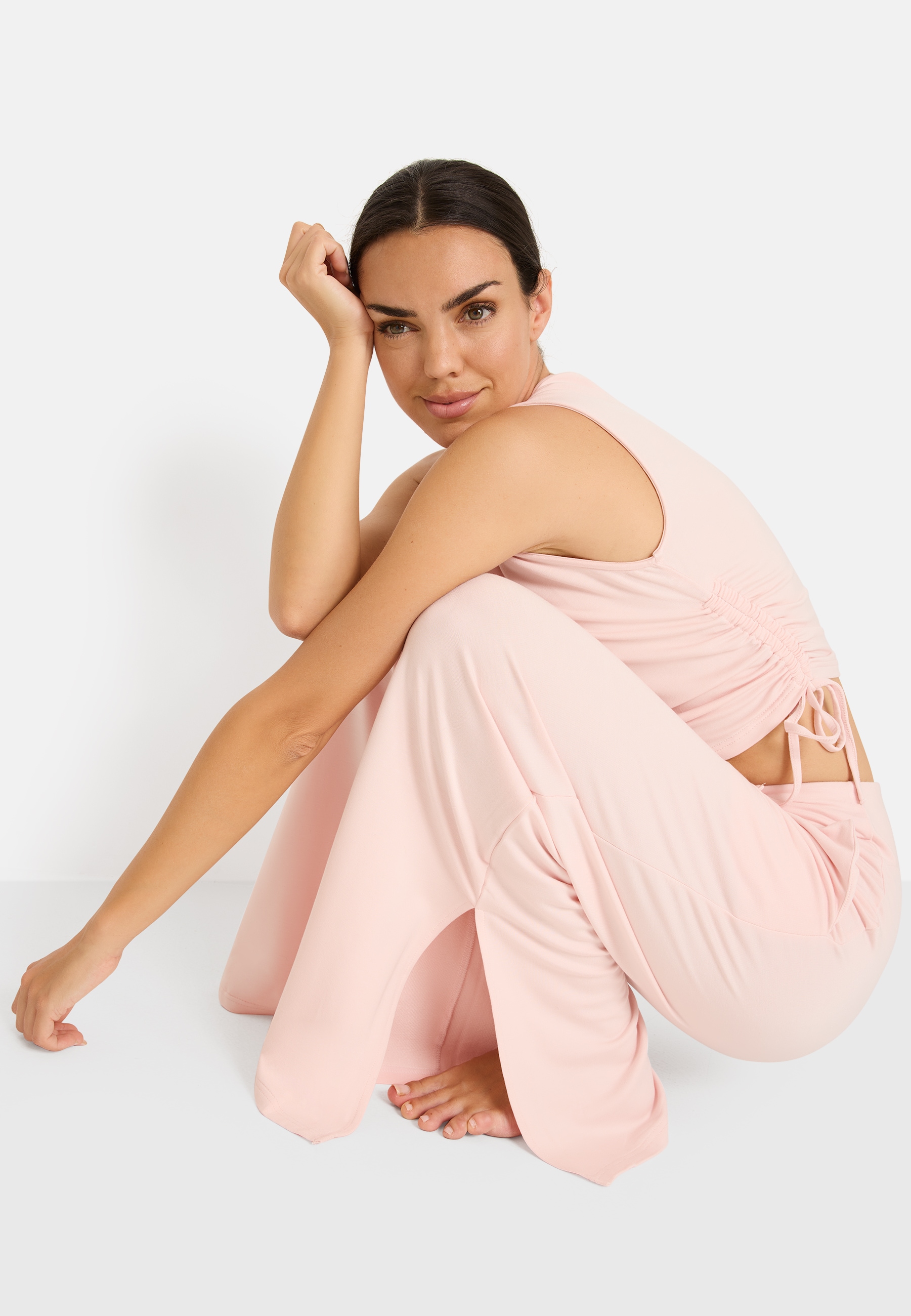 LSCN by LASCANA Loungehose  mit seitlichen Schlitzen