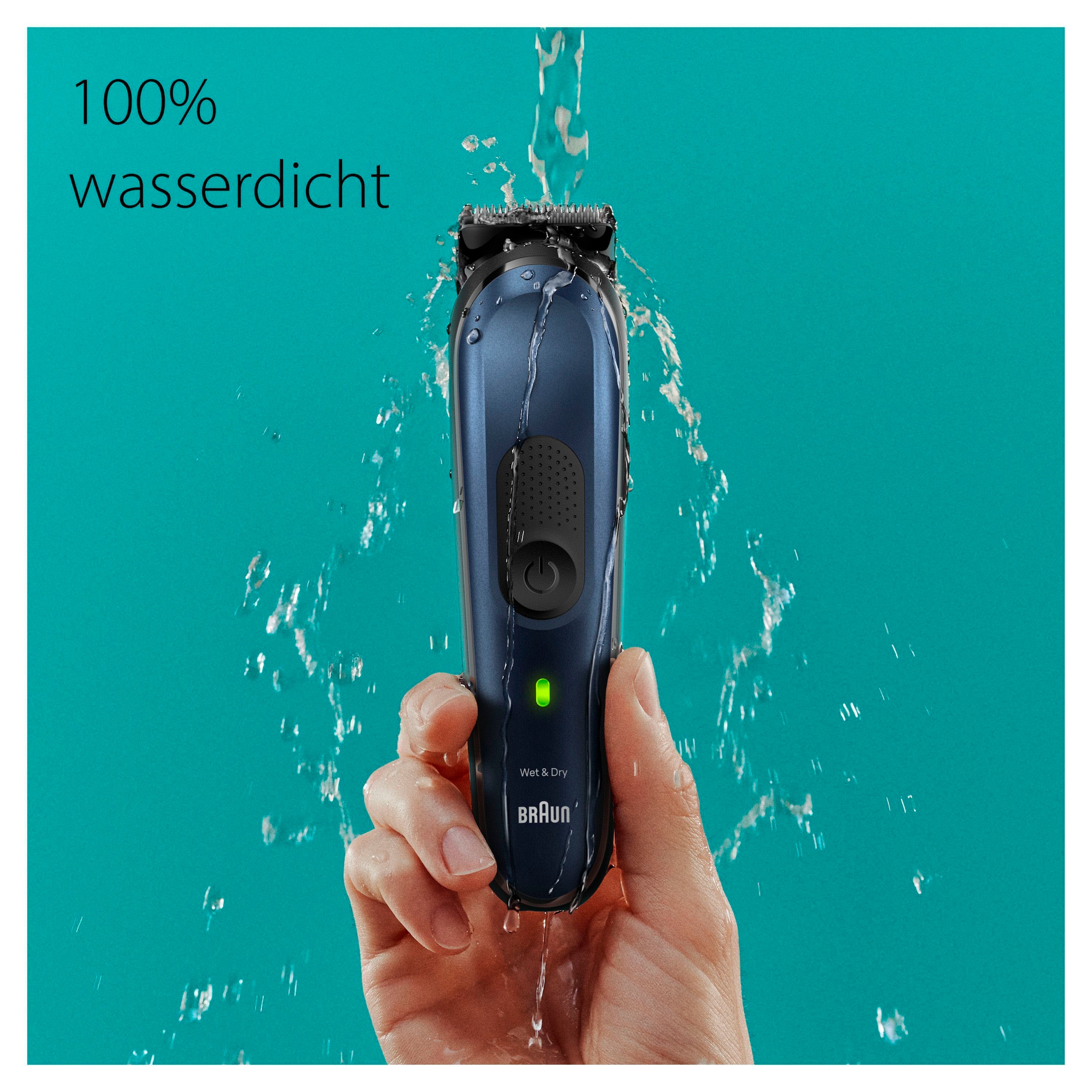 Braun Haarschneider »All-In-One Styling Set MGK7410«, Wasserdicht, 10-in-1 Barttrimmer