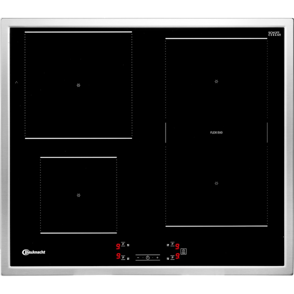 BAUKNECHT Flex-Induktions-Herd-Set »HEKO LIMBO FLEXI«, HIS5 EI8VS3 ES, mit Teilauszug