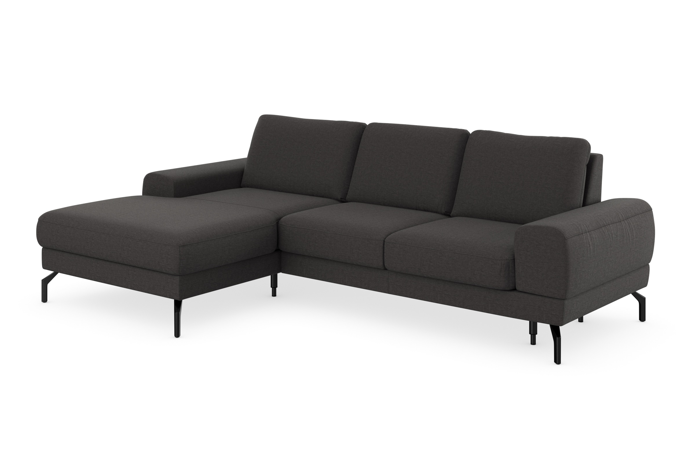 sit&more Ecksofa »Cinturo L-Form«, inklusive Sitztiefenverstellung und Federkern, Sitzhöhe 48 cm