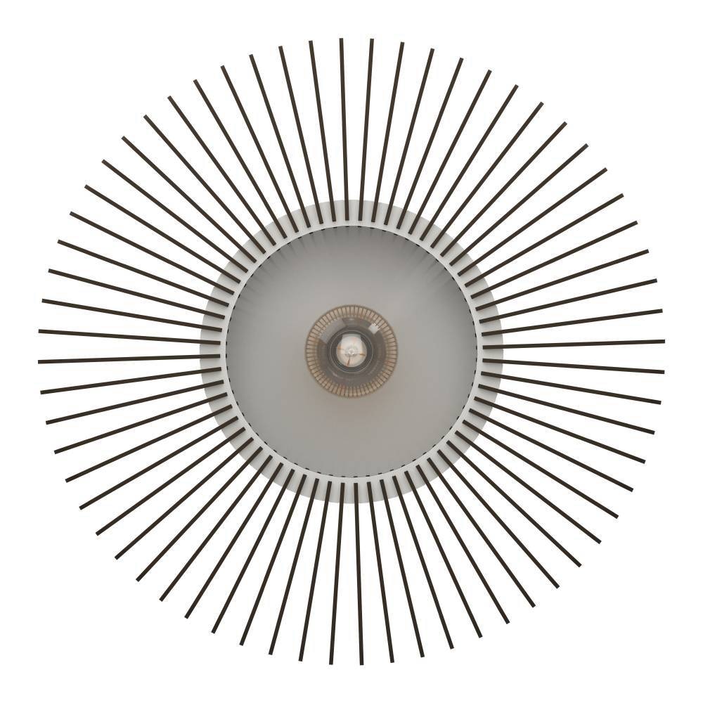 EGLO Deckenleuchte »PALOMBAIA« E27 1 Stk. Deckenlampe, Wohnzimmerlampe aus Holz, E27 Fassung, Ø 50 cm