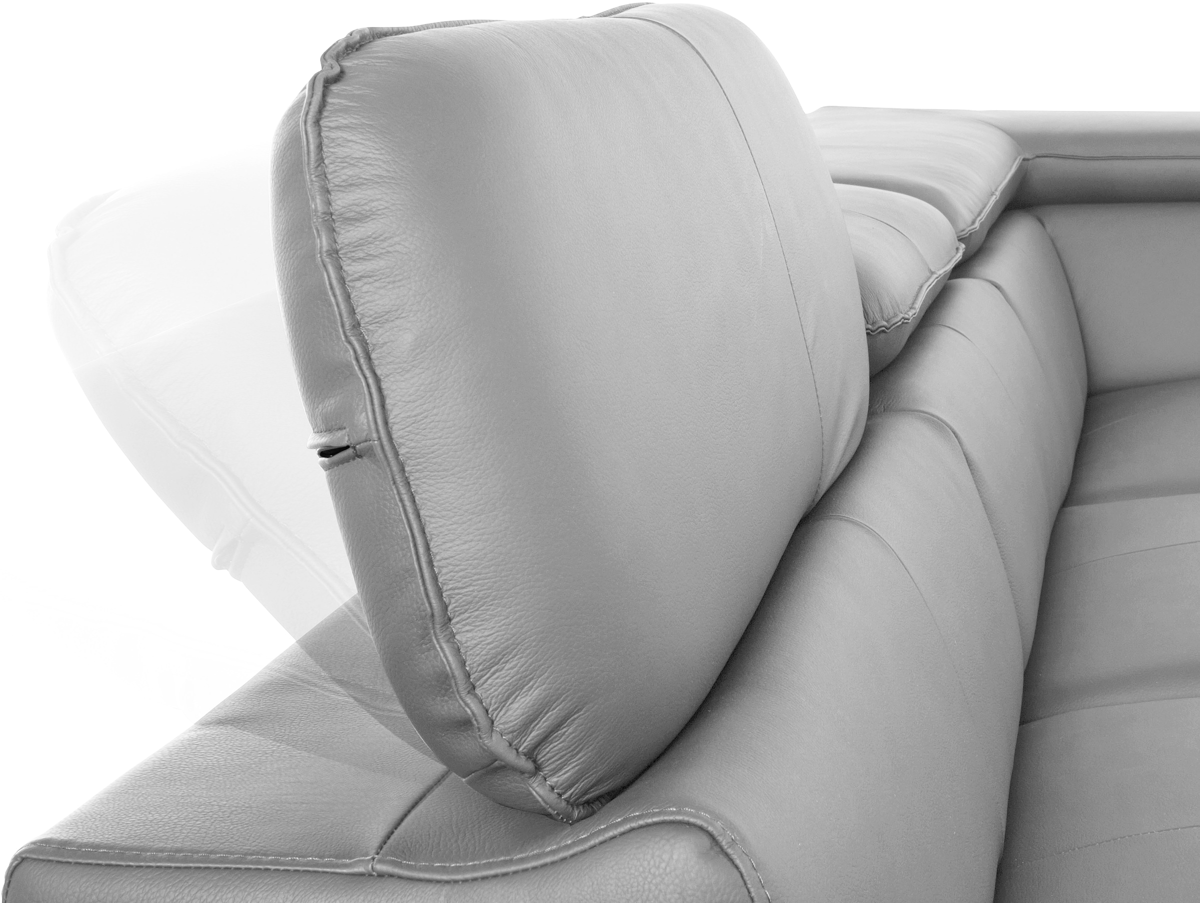 COTTA Ecksofa »Driver L-Form«, mit Kopfteilverstellung, wahlweise mit Bettfunktion & Bettkasten