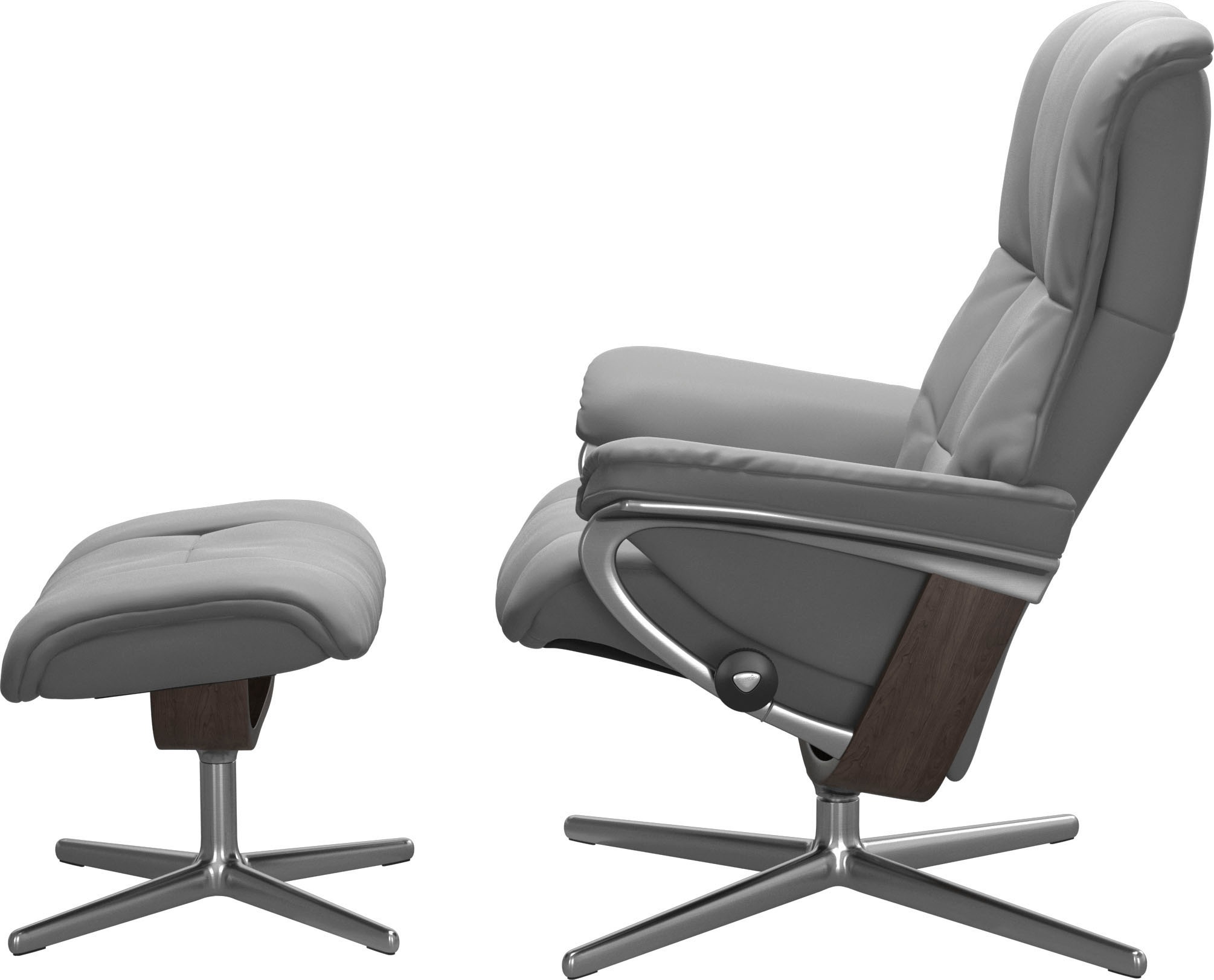 Stressless® Relaxsessel »Mayfair«, mit Cross Base, Größe S, M & L, Holzakzent Wenge