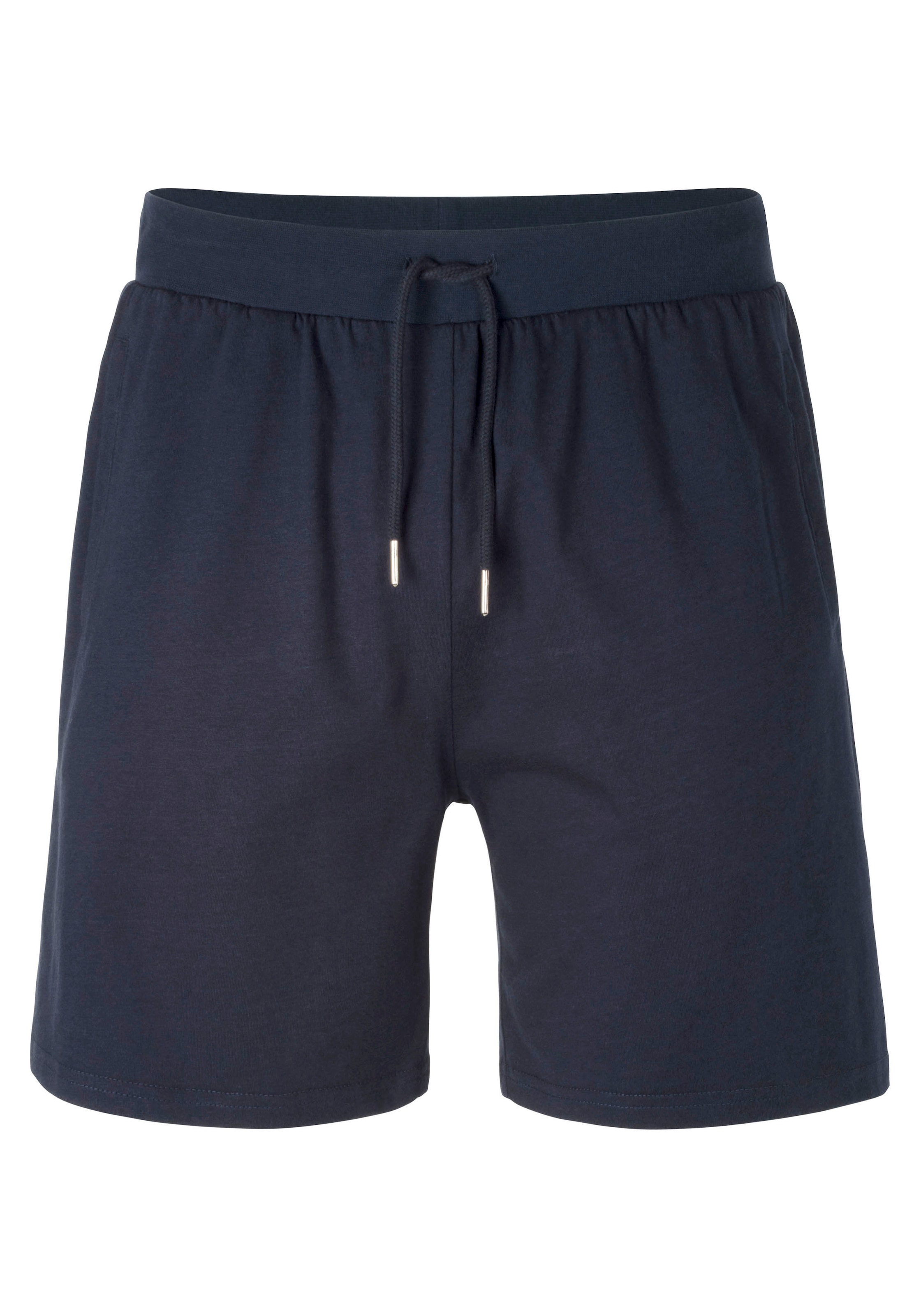 AUTHENTIC LE JOGGER Schlafshorts »kurze Relaxshort, mit Kordel, Jogginghose,«, aus reiner Baumwolle