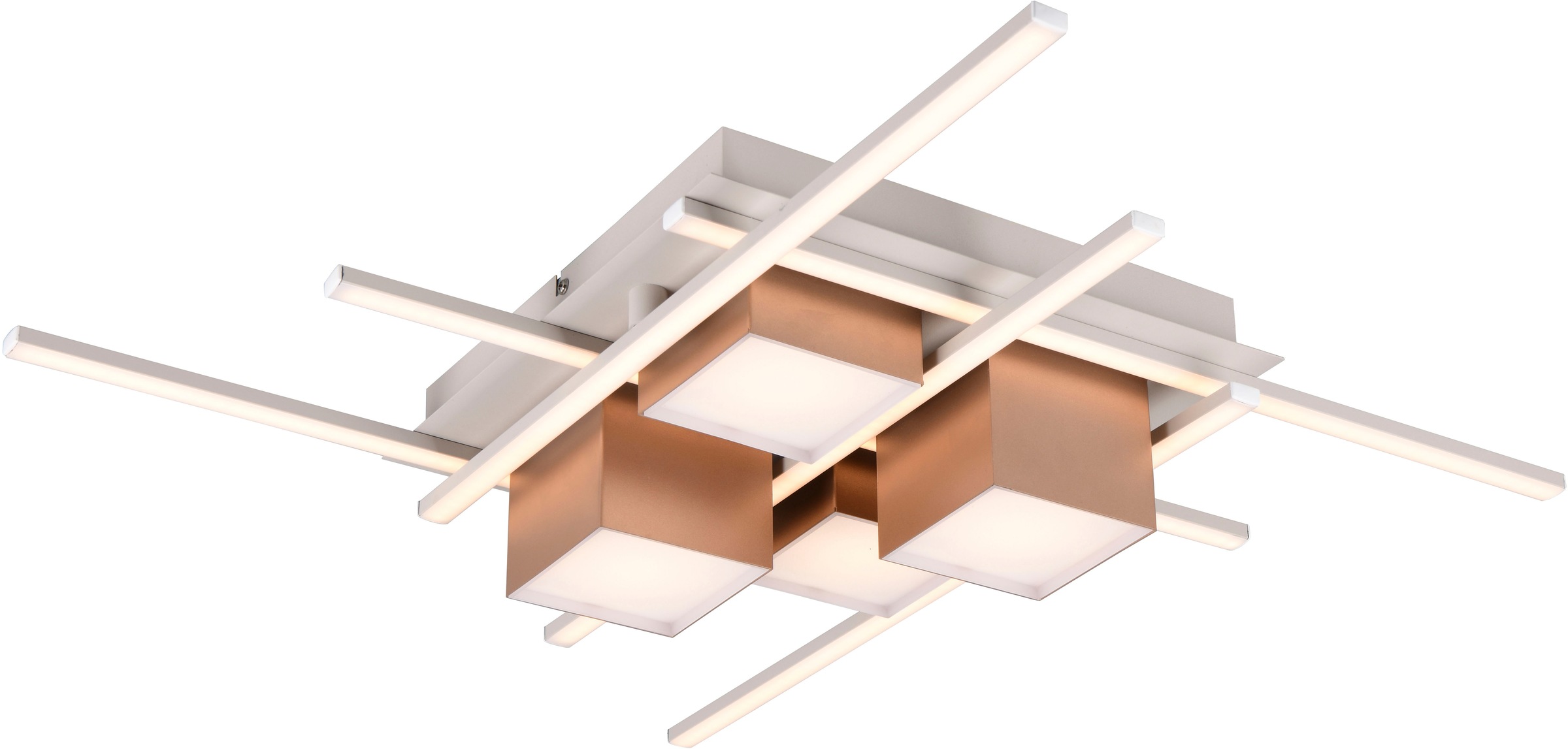 TRIO Leuchten LED Deckenleuchte »ROGER, 35W LED 4050 Lm Lichtfarbe einstell günstig online kaufen