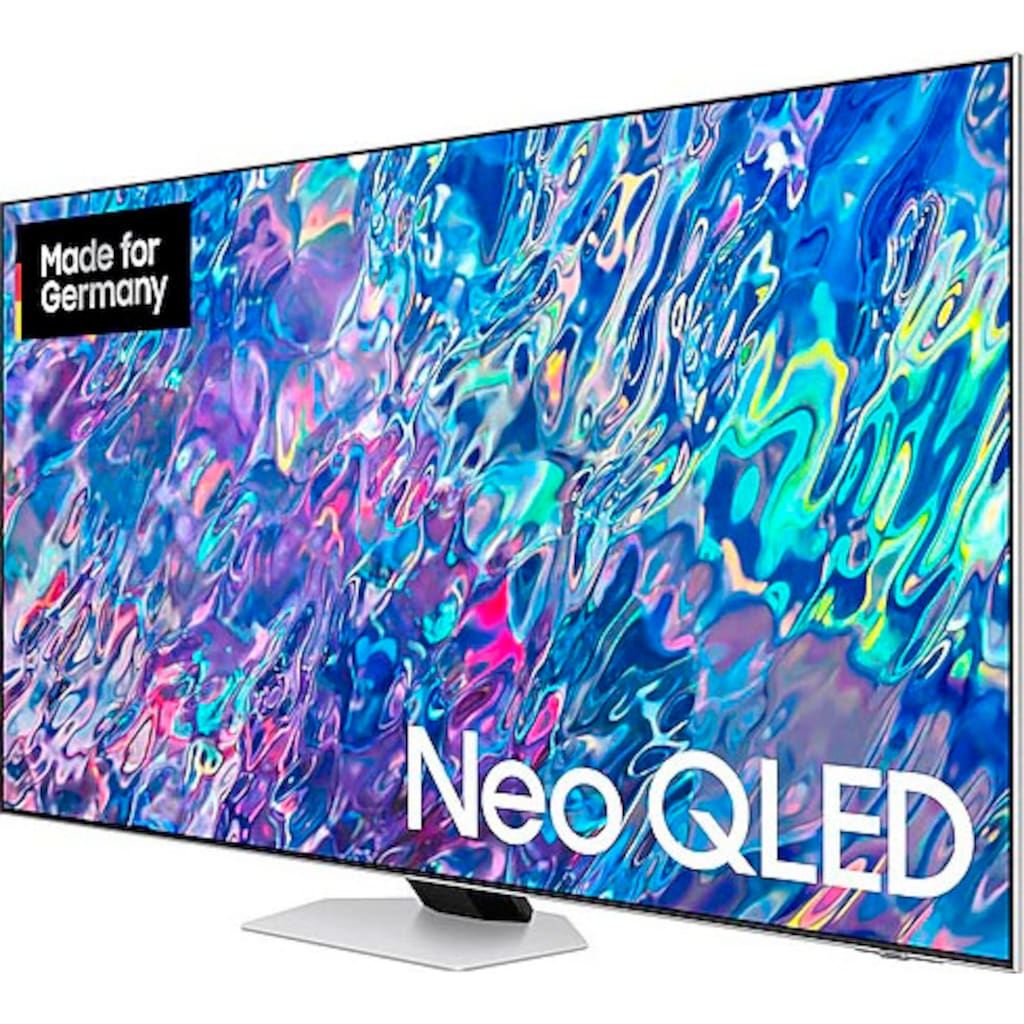 Samsung QLED-Fernseher »85" Neo QLED 4K QN85B (2022)«, 214 cm/85 Zoll, 4K Ultra HD, Smart-TV-Google TV, Quantum Matrix Technologie mit Neo Quantum Prozessor 4K-Quantum HDR 1500-Supreme UHD Dimming