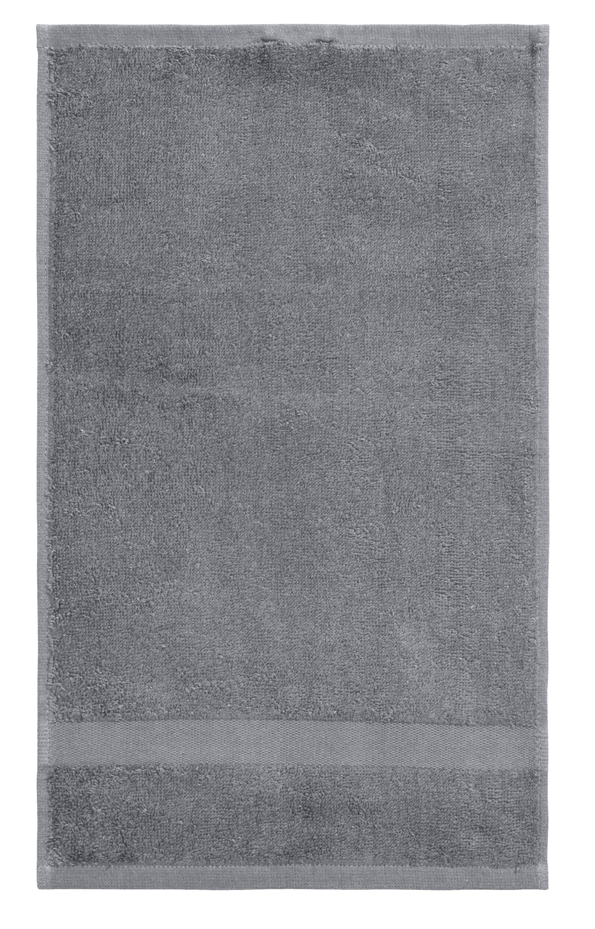 OTTO home Gaestehandtuecher »Vanessa, 8 Gästehandtücher, 30x50cm, in Standard- und Premium-Qualität« Handtücher mit Bordüre, 100% Baumwolle, einfarbig, weich