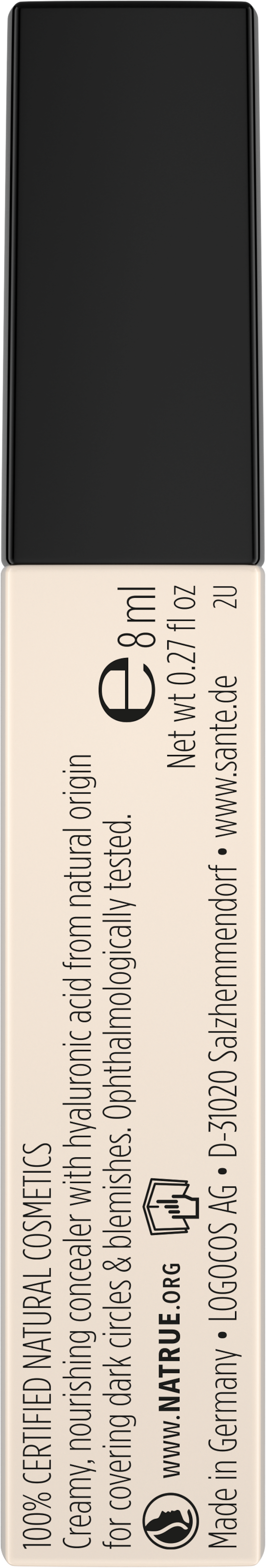 SANTE Concealer mit Applikator, für Augenringe und Unreinheiten