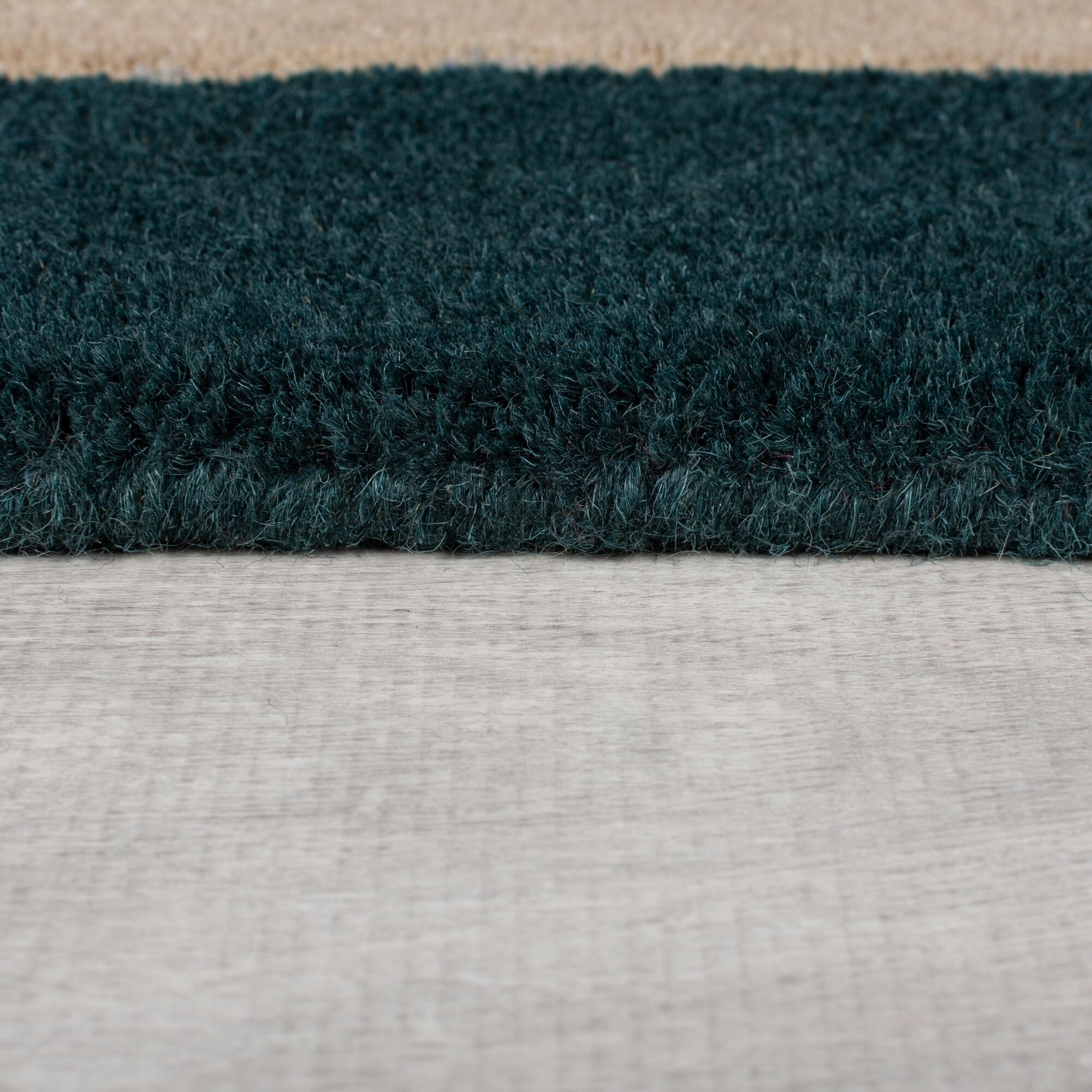 FLAIR RUGS Wollteppich »Labyrinth Shaped« rechteckig 10 mm Höhe Schall- und Wärmedämmung