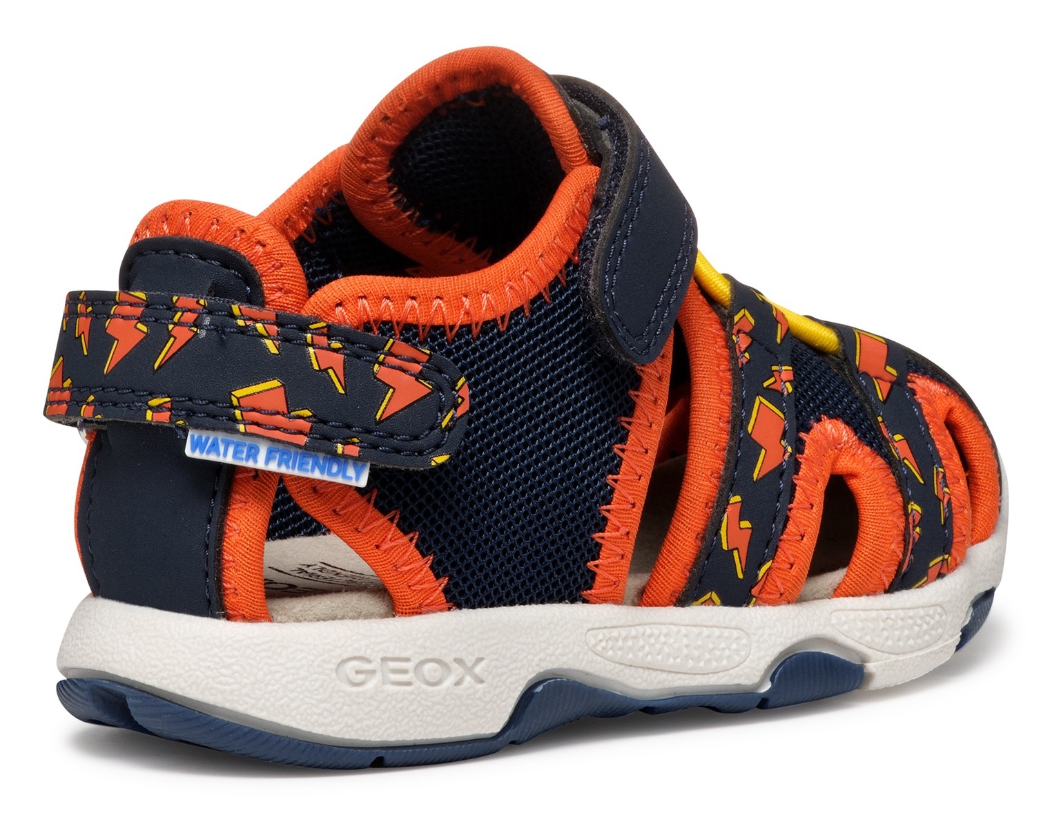 Geox Sandale »B SANDAL MULTY BOY«, Babyschuh, Sommerschuh, Trekking Schuh mit Klettverschluss
