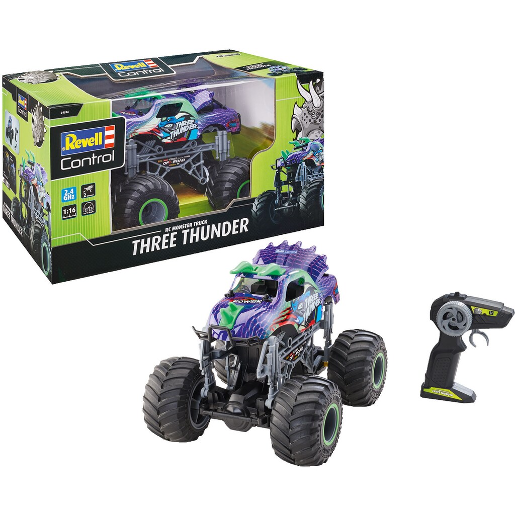 Revell® RC-Monstertruck »Revell® control, RC Dino Monster Truck Three Thunder«