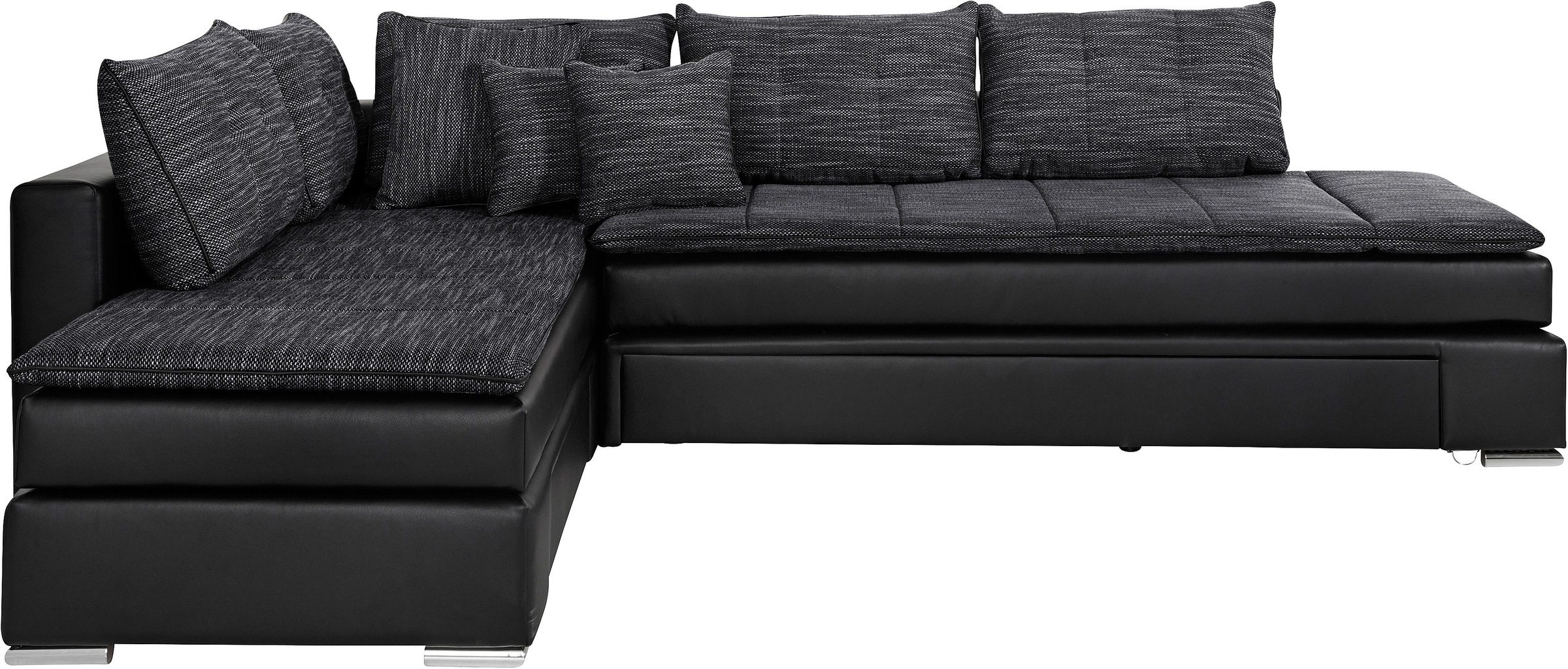 INOSIGN Ecksofa »Boxspringbett Night & Day L-Form mit Dauer-Schlaffunktion günstig online kaufen