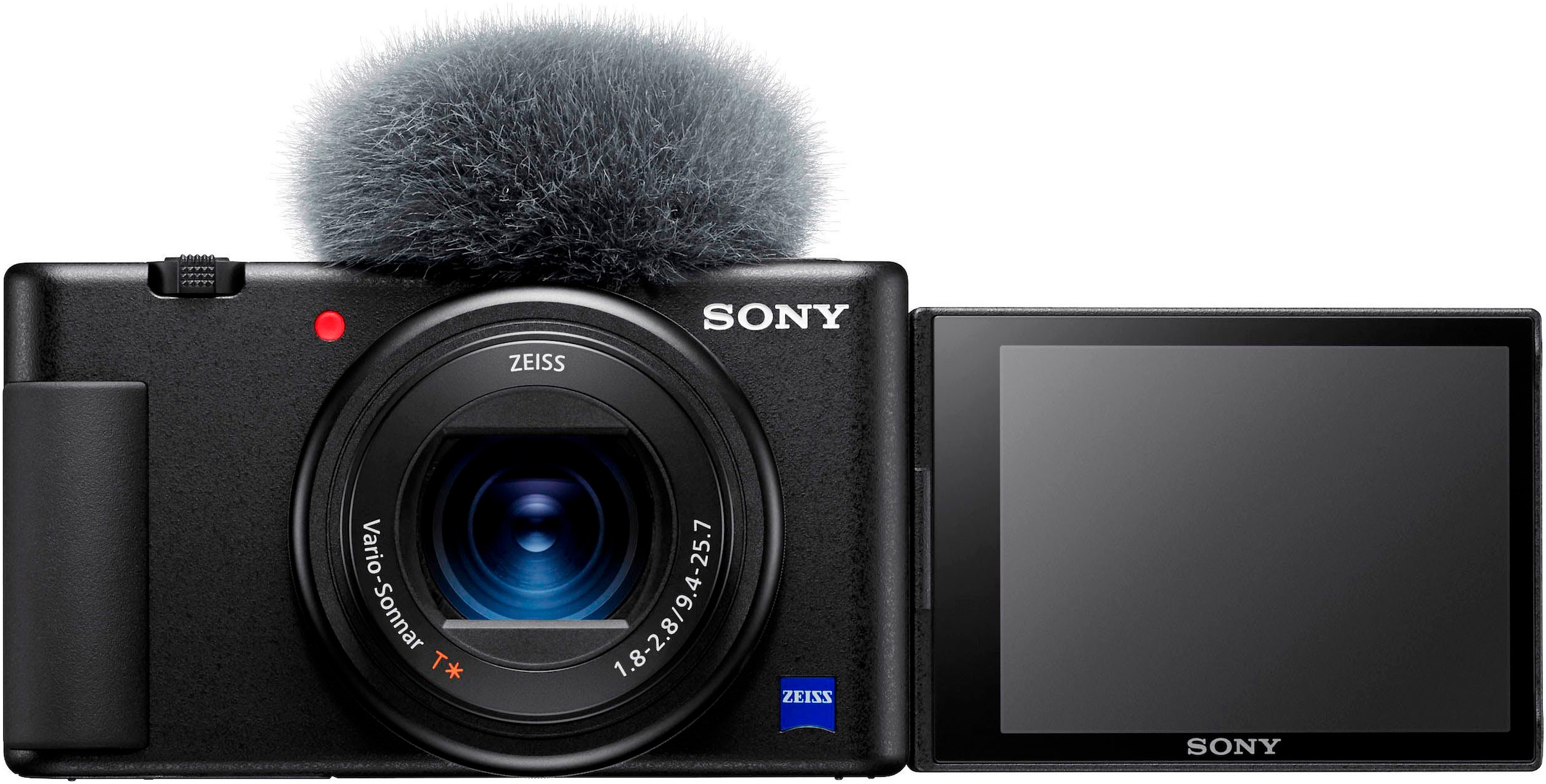 Sony Kompaktkamera »ZV-1«, vielseitigen 24-70-mm, 20,1 MP, 2,7 fachx opt. Zoom, Bluetooth