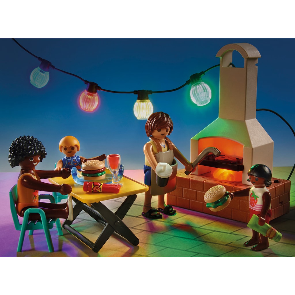 Playmobil® Konstruktions-Spielset »Poolparty mit Rutsche (70987), City Life«, (159 St.)