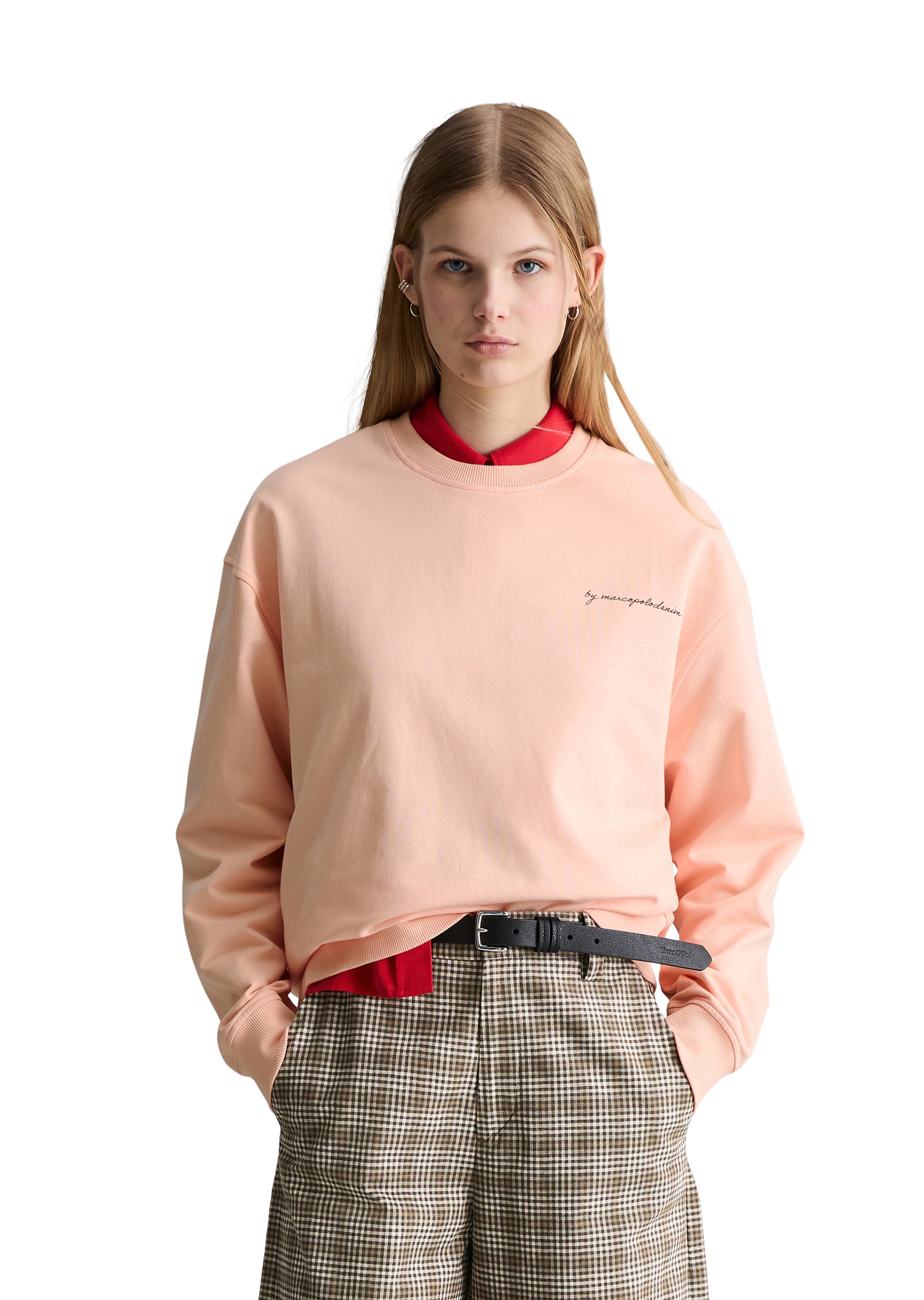 Marc O'Polo DENIM Sweatshirt , oversized mit markantem Rückenprint
