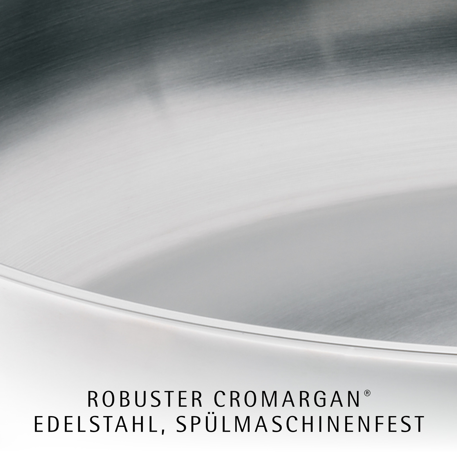 WMF Bratpfanne »Profi, induktionsgeeignet, unbeschichtet, ideal für scharfes Anbraten« Cromargan® Edelstahl Rostfrei 18/10 extrem strapazierfähig und langlebig, für alle Herdarten geeignet