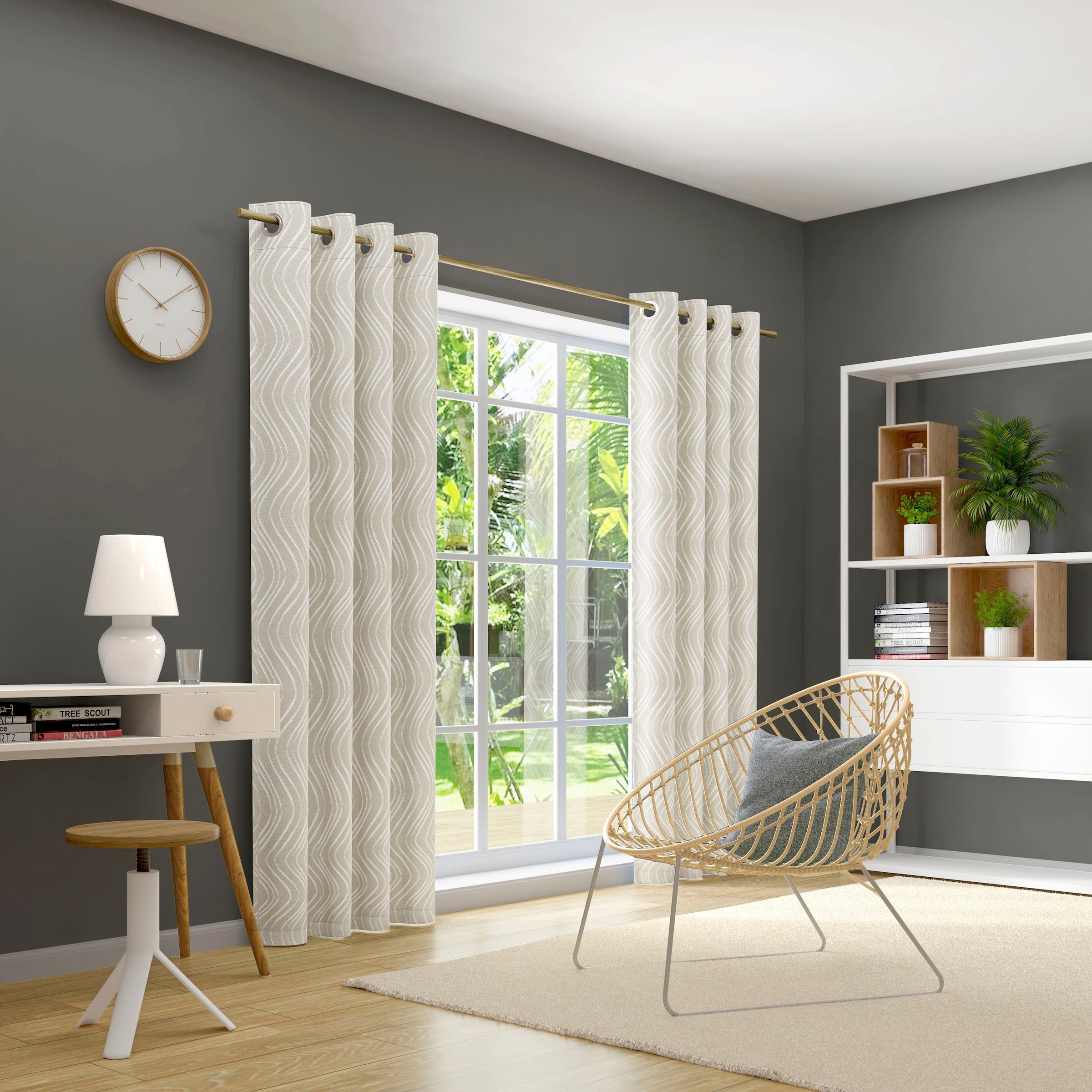 Neutex for you! Vorhang »Grado Eco« Ösen 1 Stk. tlg. günstig online kaufen