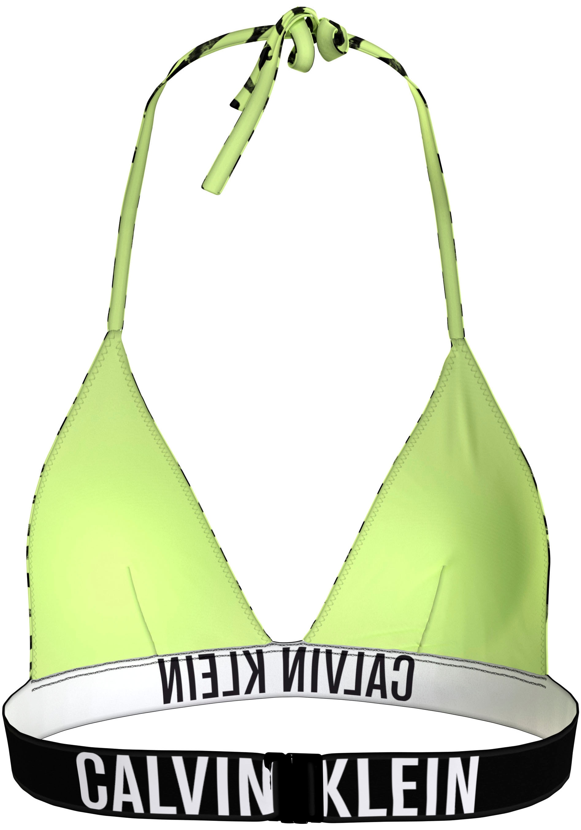Calvin Klein Swimwear Bandeau-Bikini-Top »TRIANGLE-RP-PRINT«, mit Alloverprint